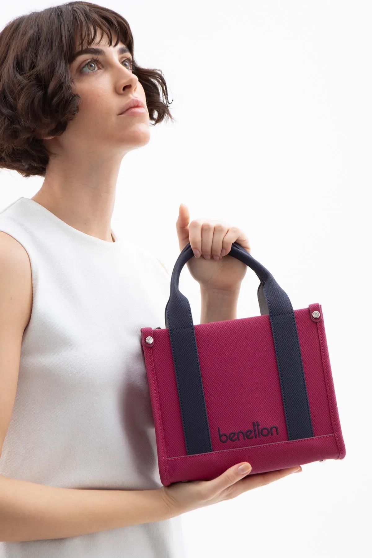 United Colors of Benetton Benetton Kadın El ve Çapraz Çanta BNT1620 Mürdüm
