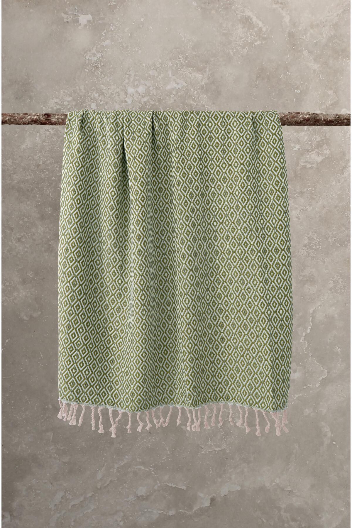 Ellia Soft NatureLoom Lüks Peştamal %100 Pamuk– Plaj ve Banyo Havlusu