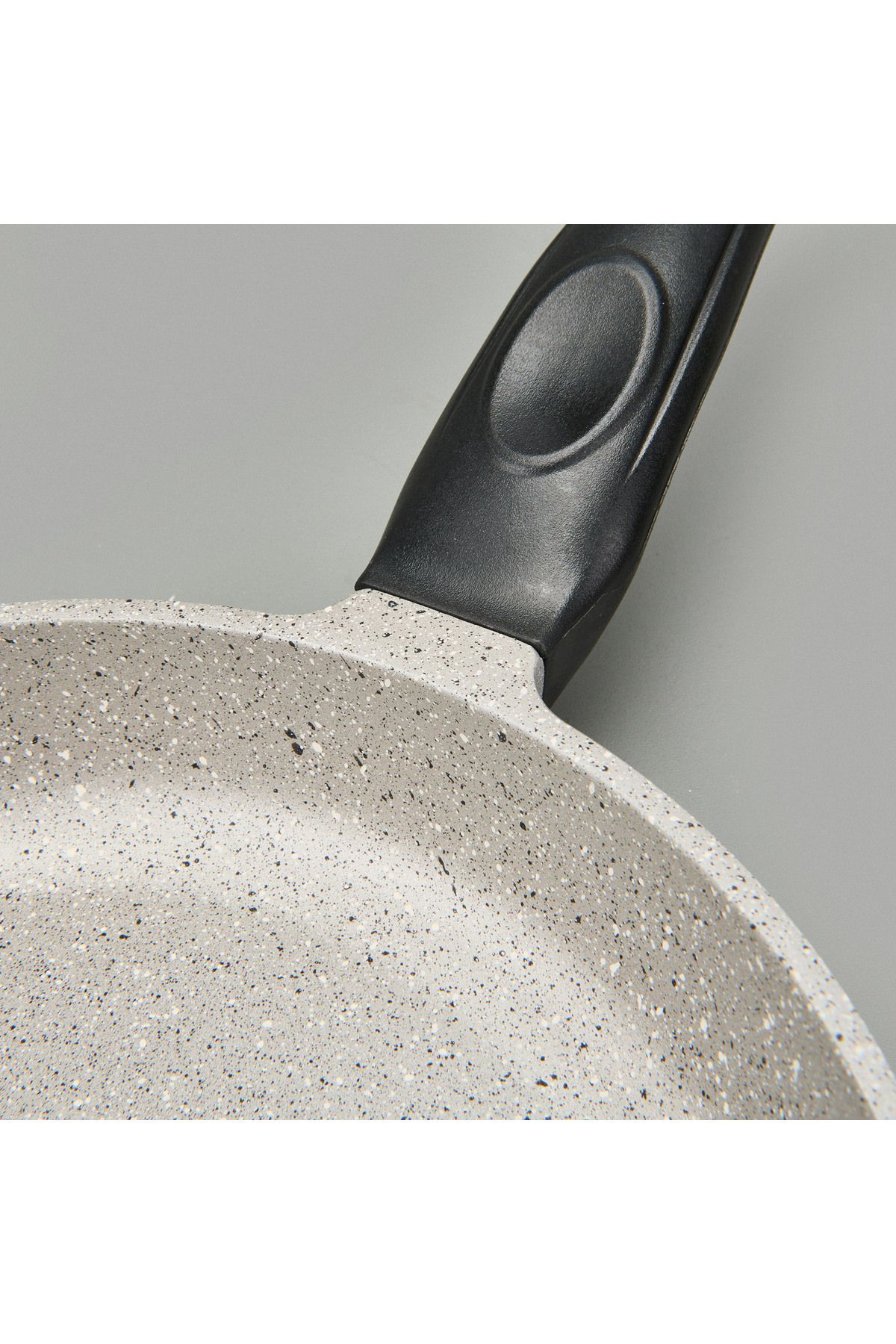 Masterchef Döküm Tava - Siyah - 24 cm
