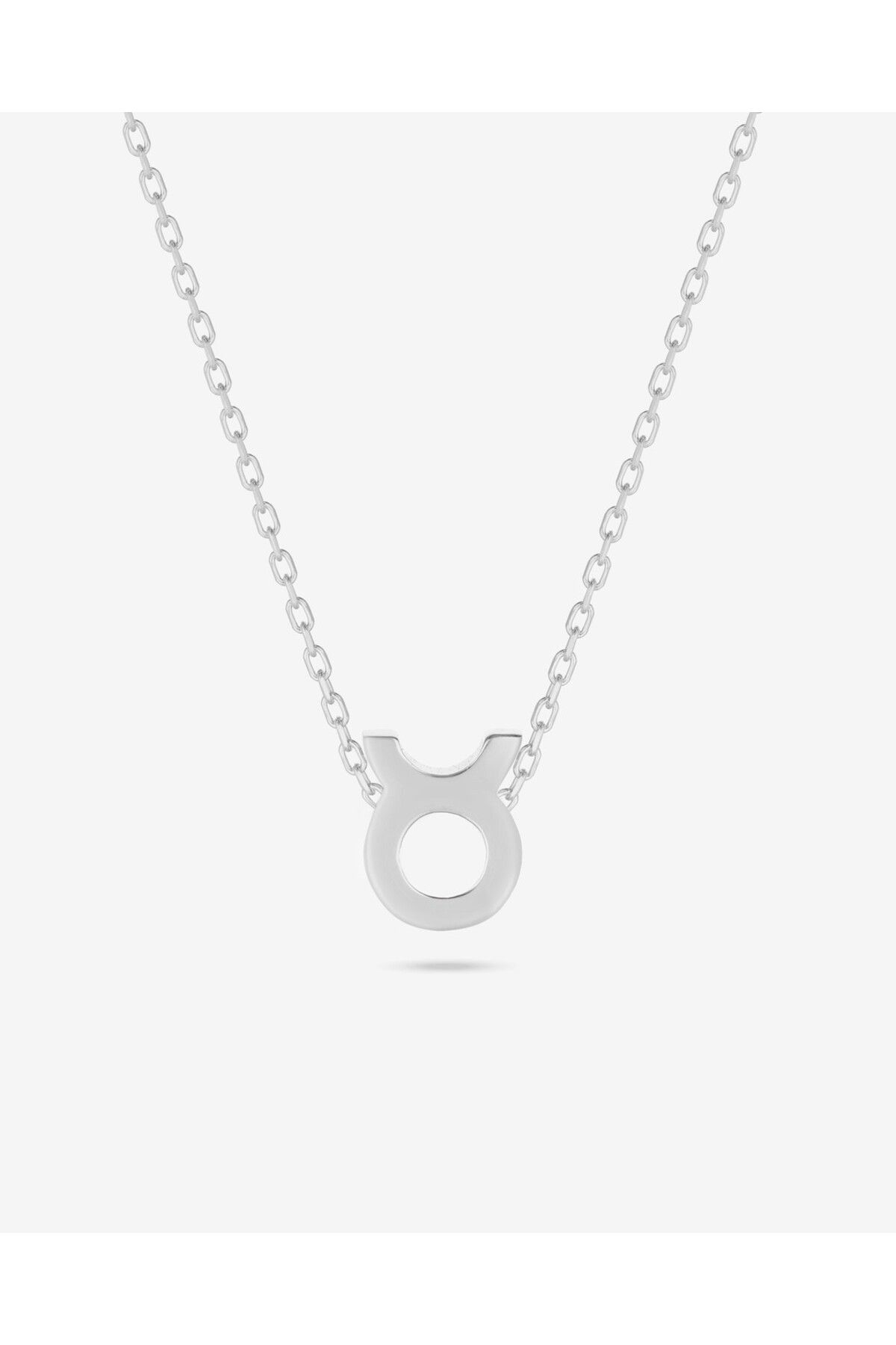 MEKS JEWELS Gümüş Boğa Burcu Kolyesi