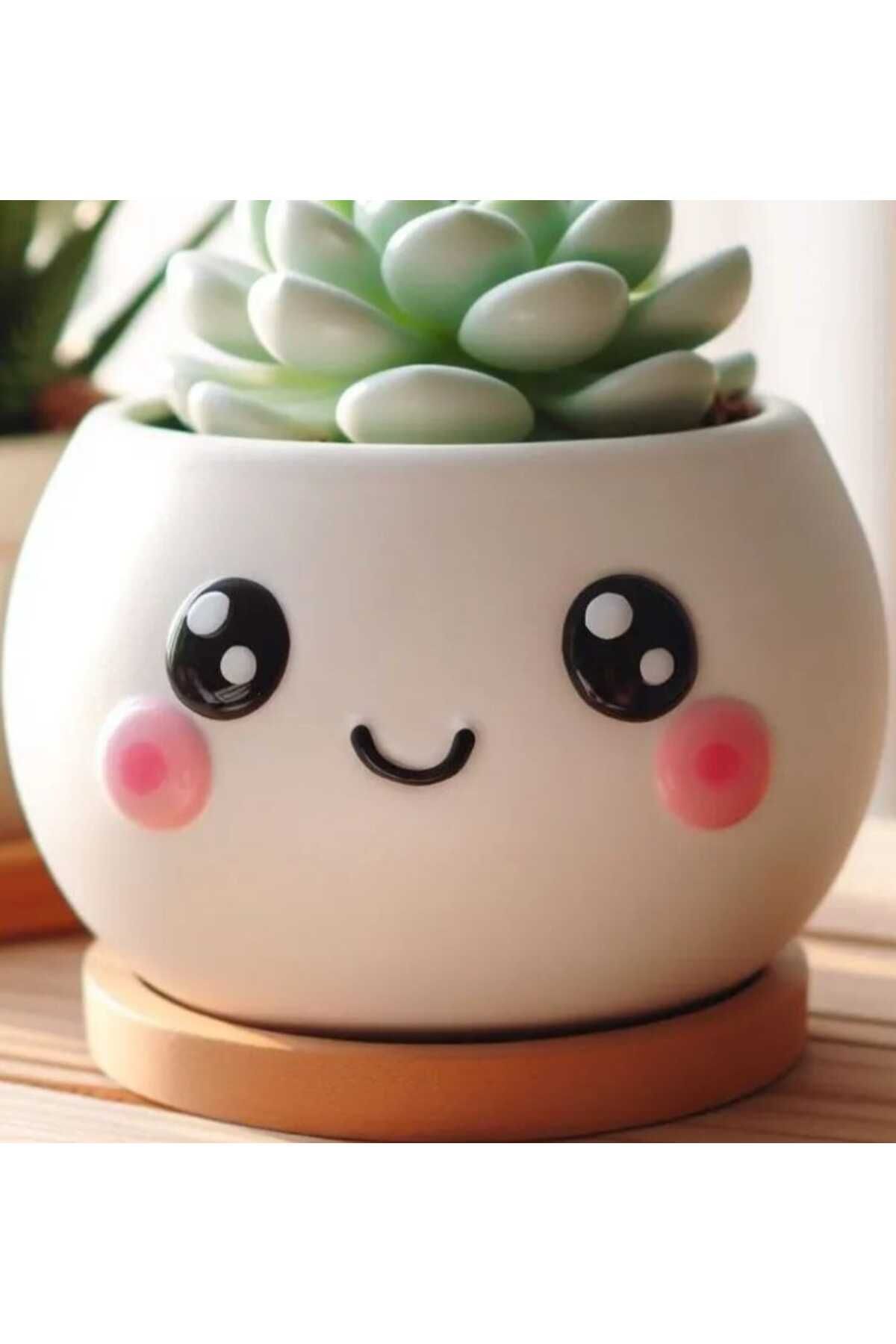 ValoriaConcept 🌵 Tatlı Kaktüs Bitki Kabı – Sevimli ve Dekoratif 3D Saksı Modeli | Minimal Tasarım