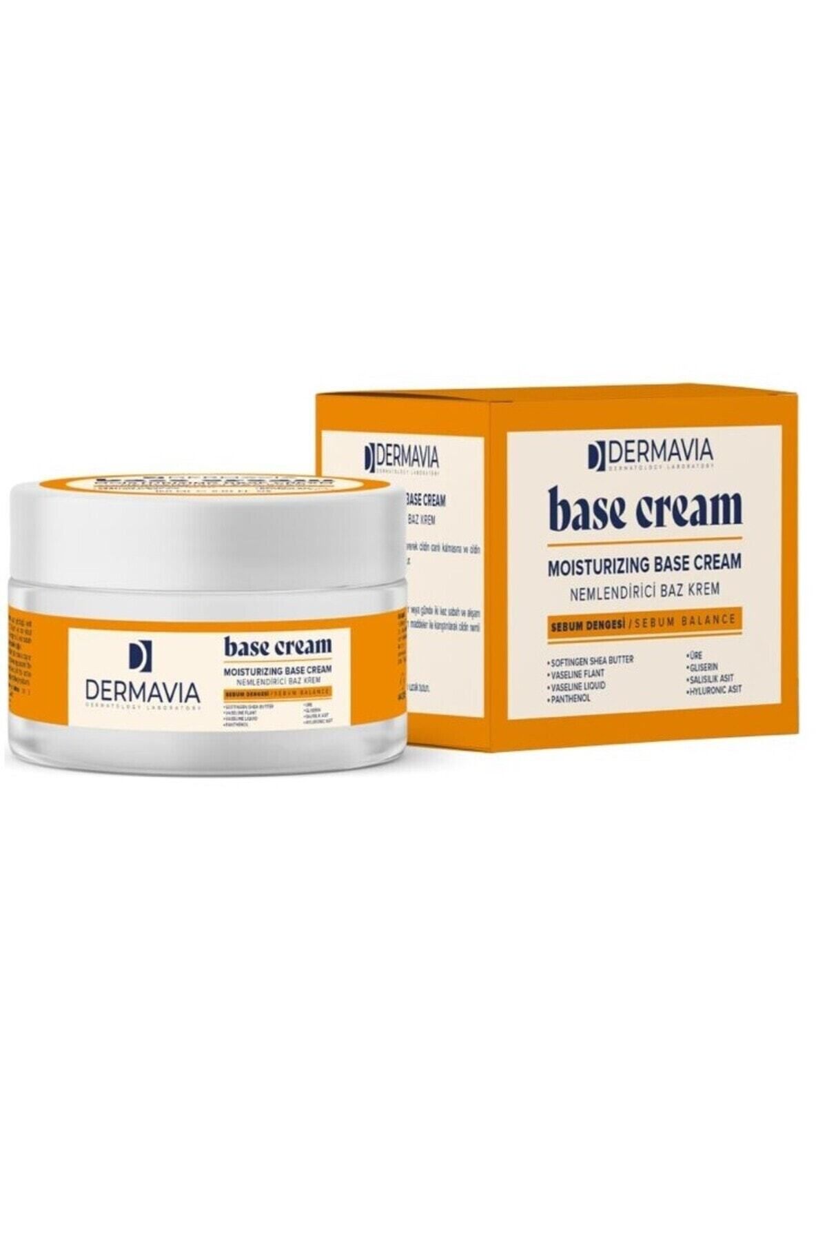 Dermavia-Moisturizing Base Cream 100 ml - Shea Butter, Glycerin and Sebum Balancer 2