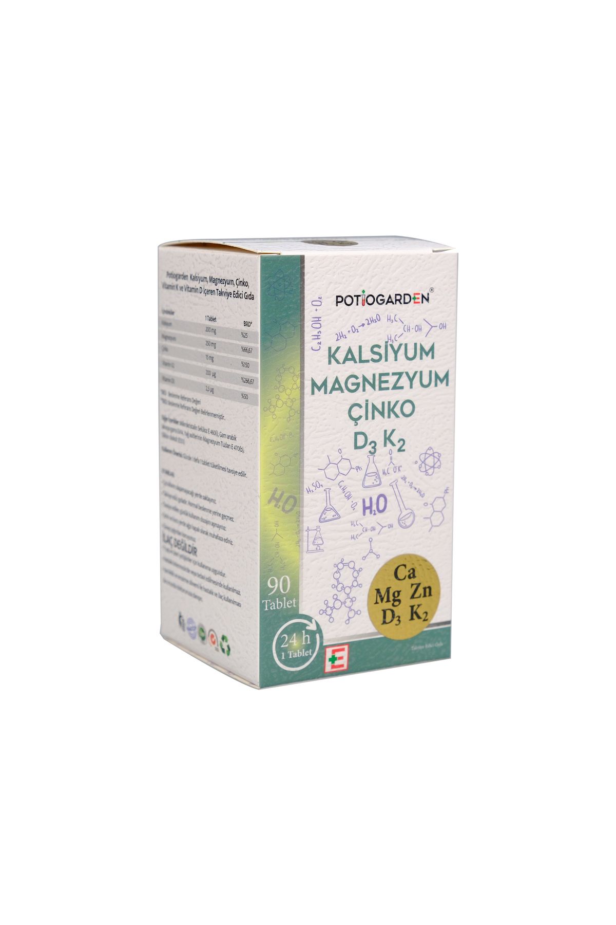 Popolin Potıogarden Kalsıyum 90 Tablet