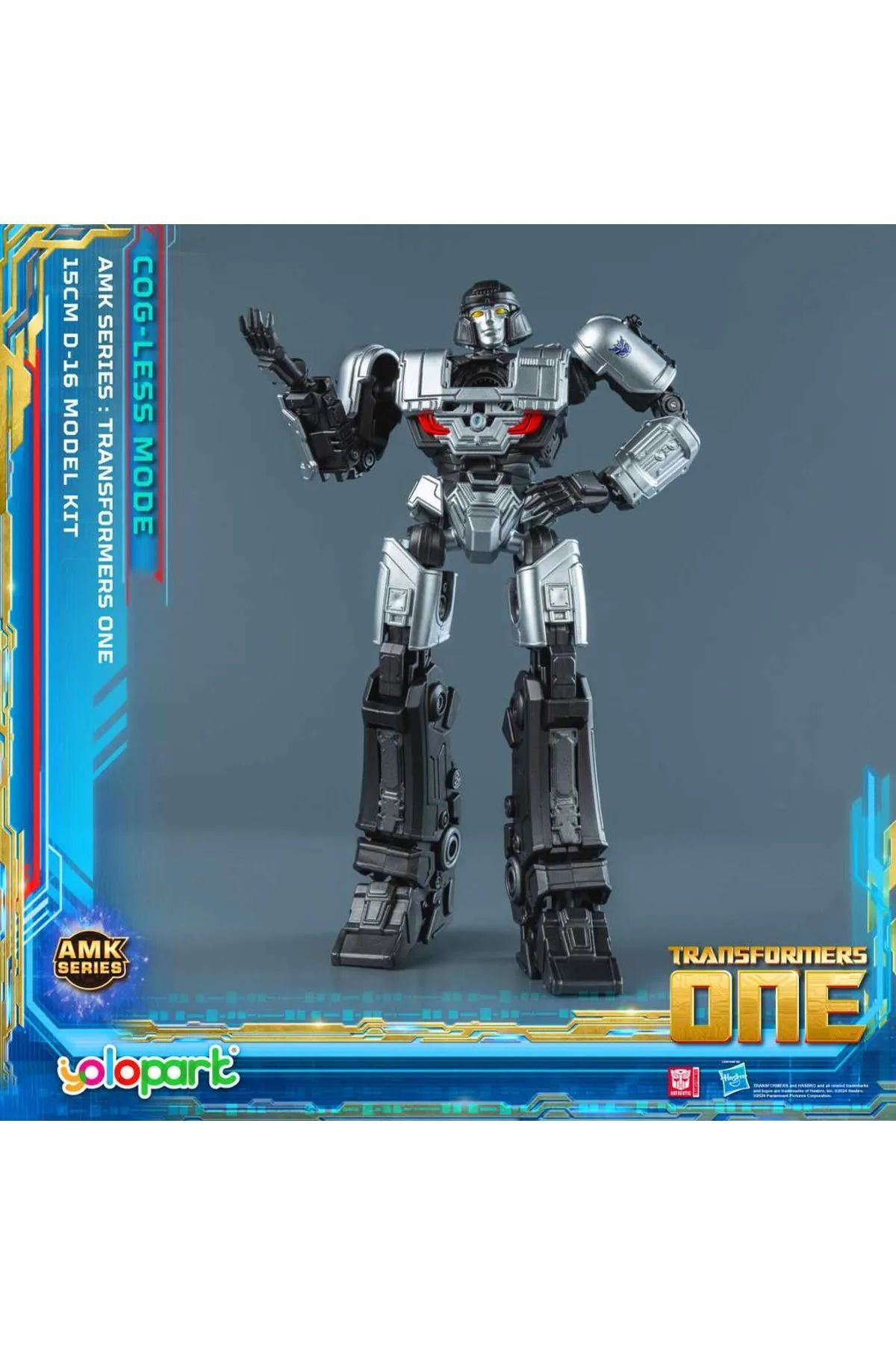 BAŞEL OYUNCAK-I Chose I Got Transformers Tf One Amk Mini Series D-16 Cog Less Bot Mode Model Kit 15 cm 8+ 5