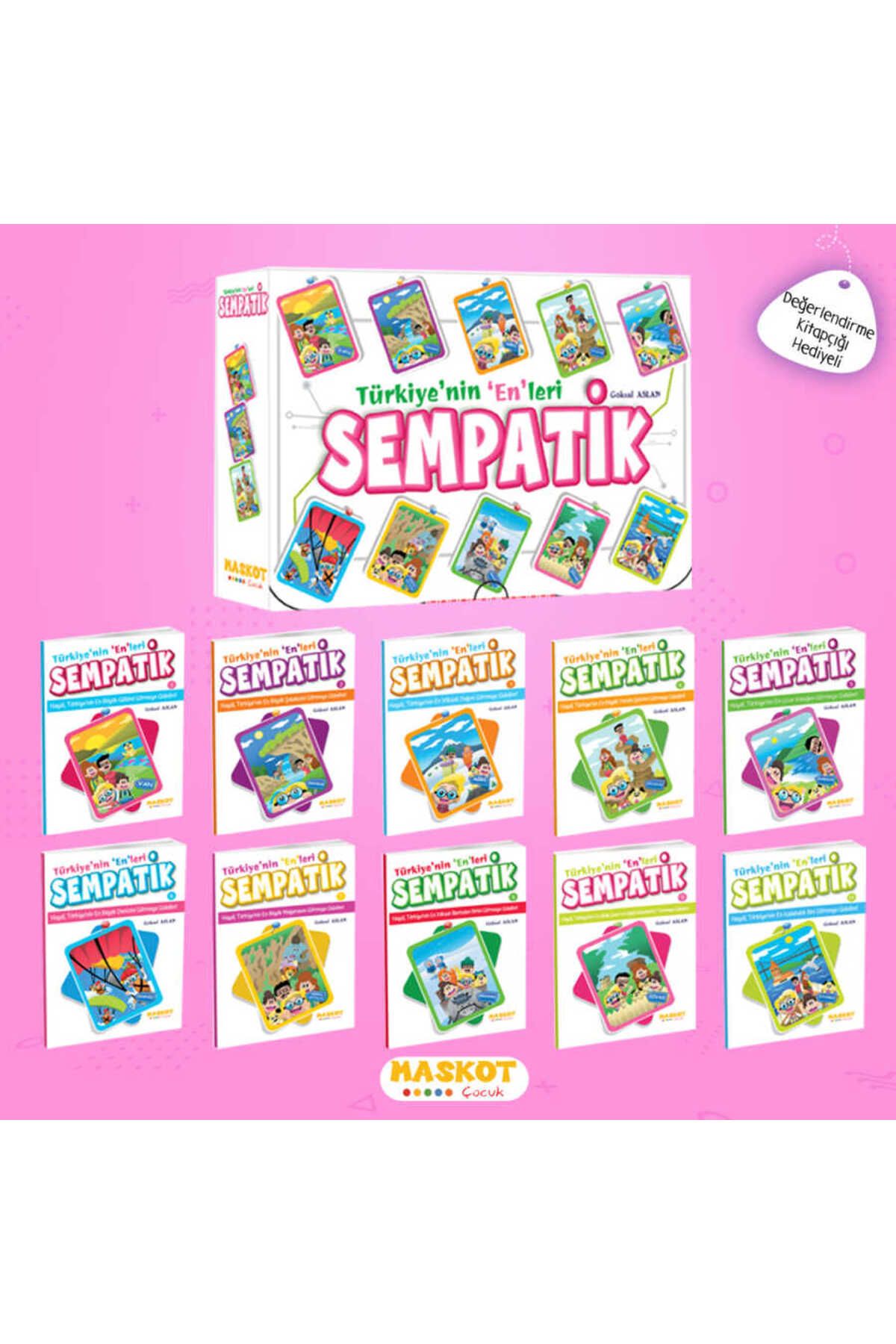 3K YAYIN Maskot Çocuk Yayınları Türkiye'nin En'leri SEMPATİK Hikaye Serisi 10 Kitap D. K. Hediyeli (3.Sınıf)