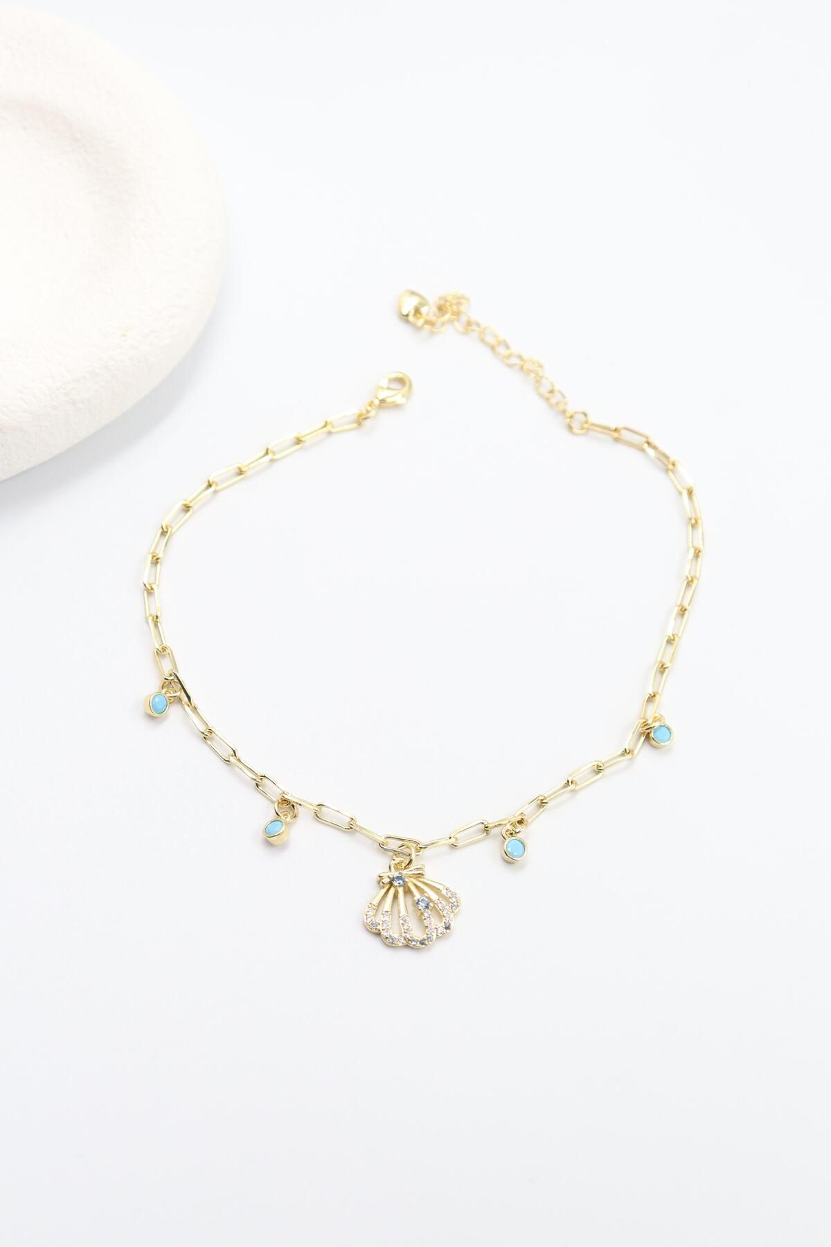 BY CANSU ACCESSORİES Sanni Gold Halhal (14k)