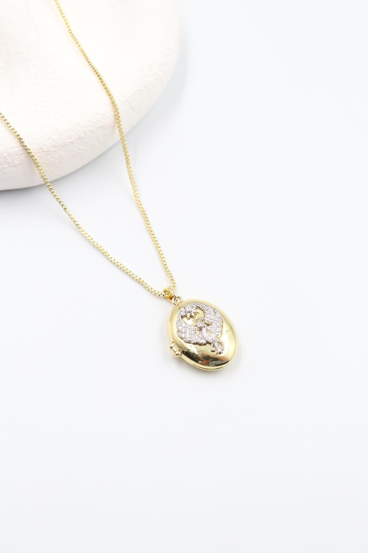 BY CANSU ACCESSORİES Ilona VIP Gold Kolye (14k)