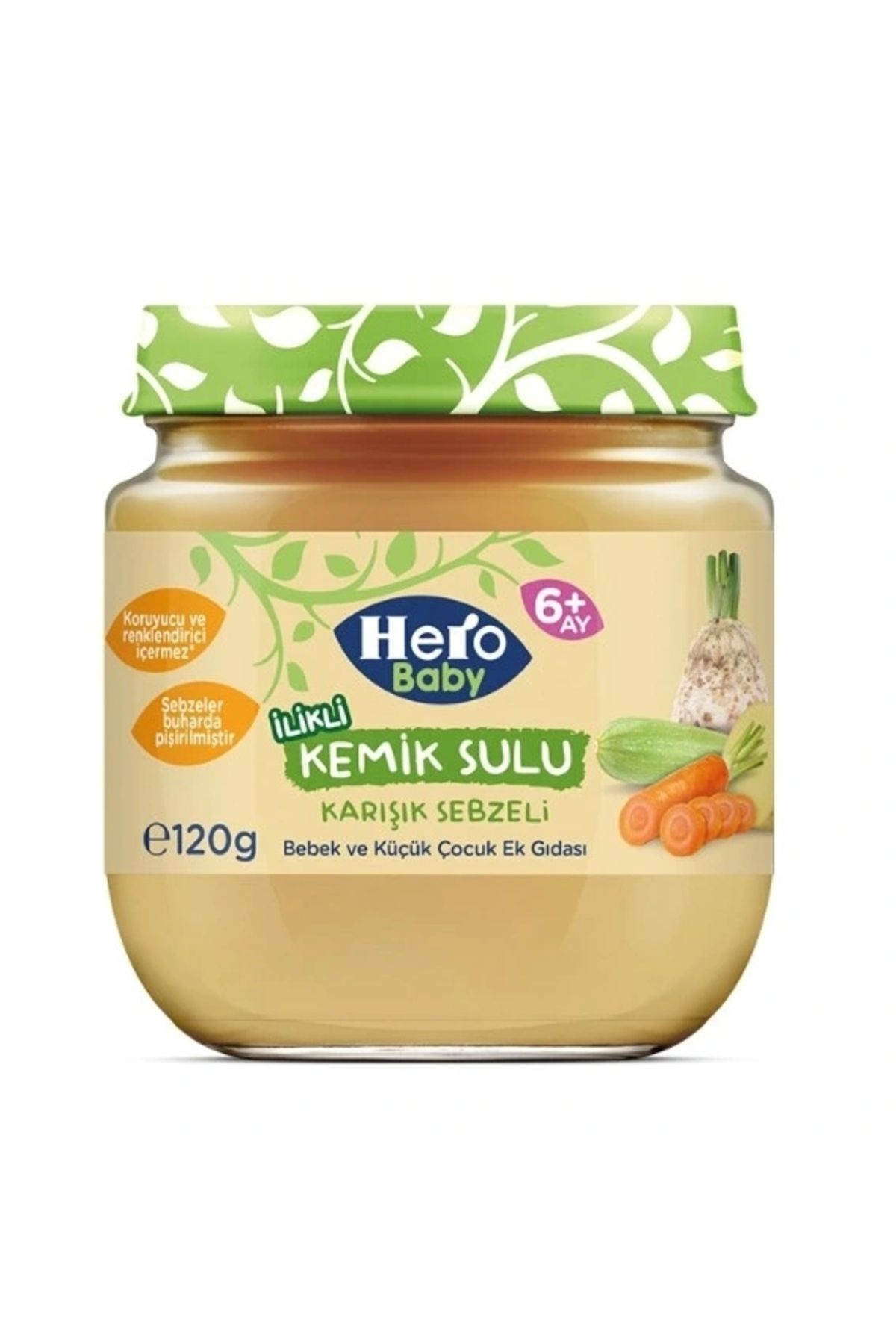 Eng Nessiworld Hero Baby Gourmet Karışık Sebzeli Kavanoz Mama 120 Gr