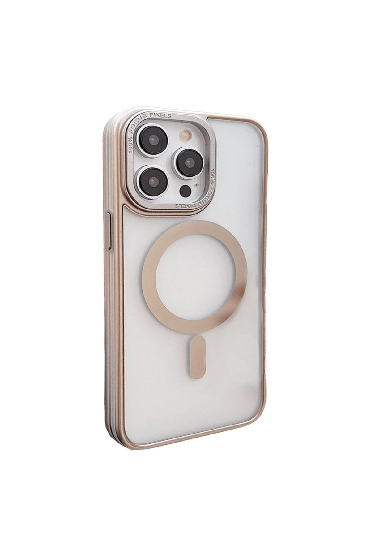 TFY STORE İPhone 15 Pro Max Uyumlu Magsafe özellikli Gold Monte Kılıf