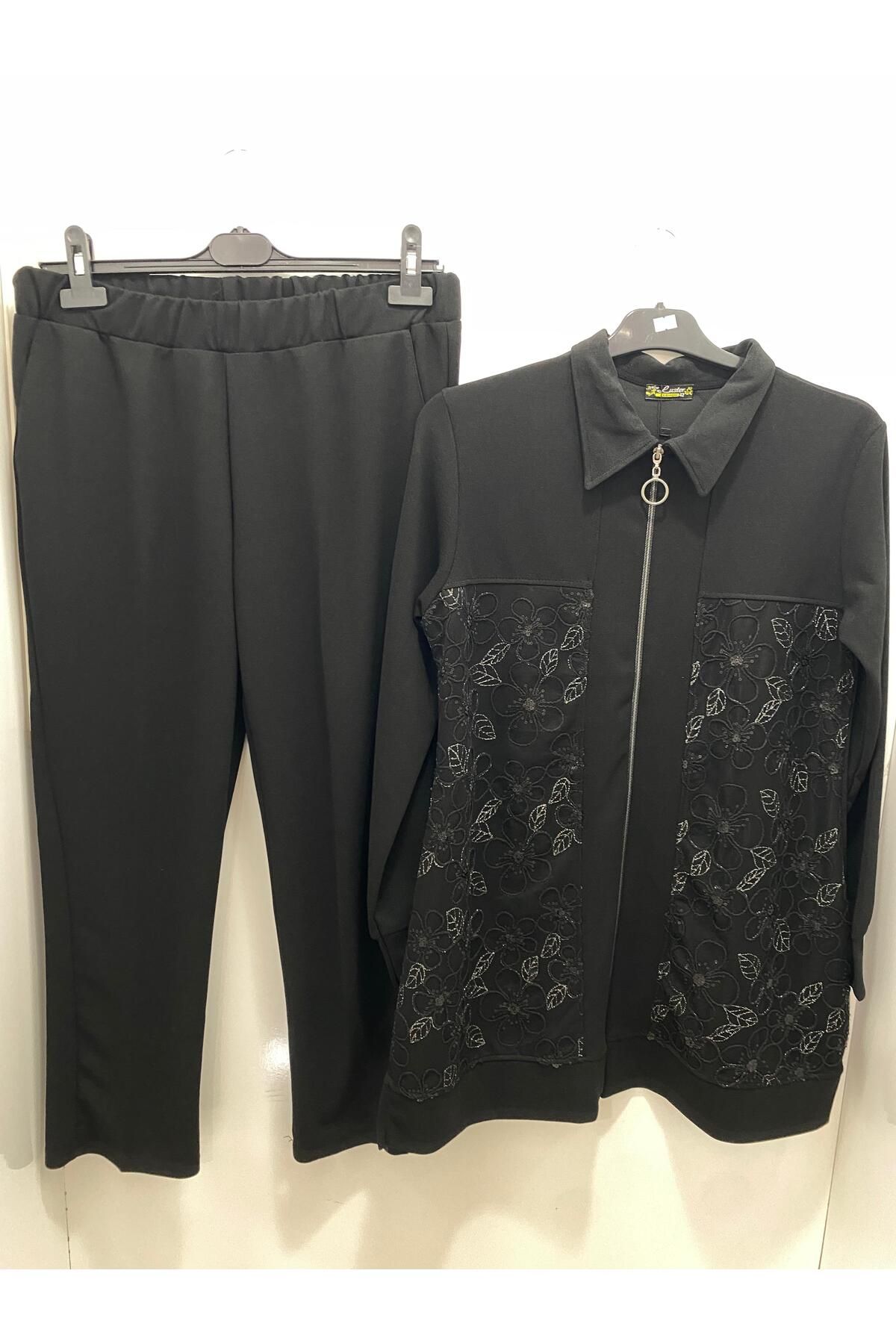 Luster CEKETLİ LUSTER ALT ÜST TAKIM ASLAN MODA