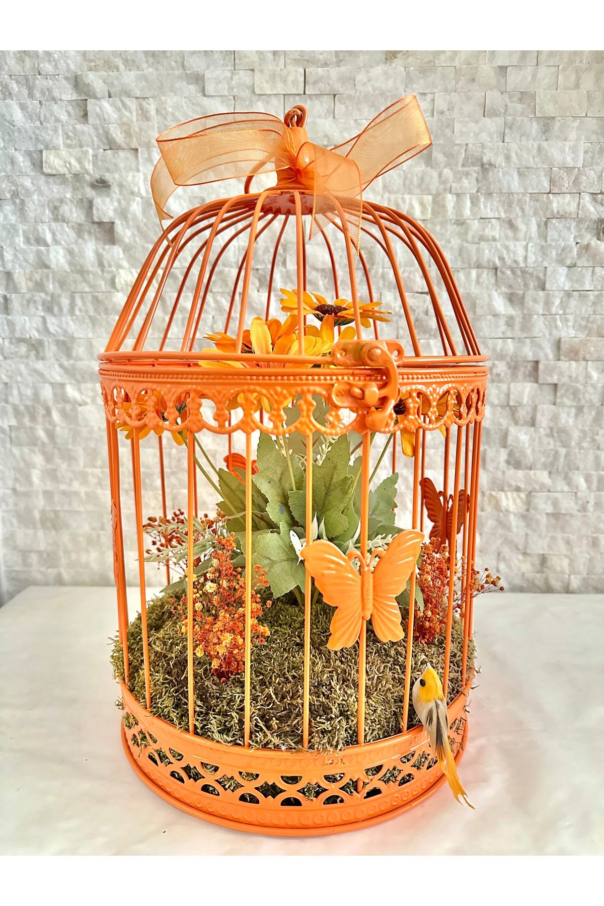 Luvi Handmade Dekoratif kuş kafesi💯Tasarım ürünü👨🏻‍🎨