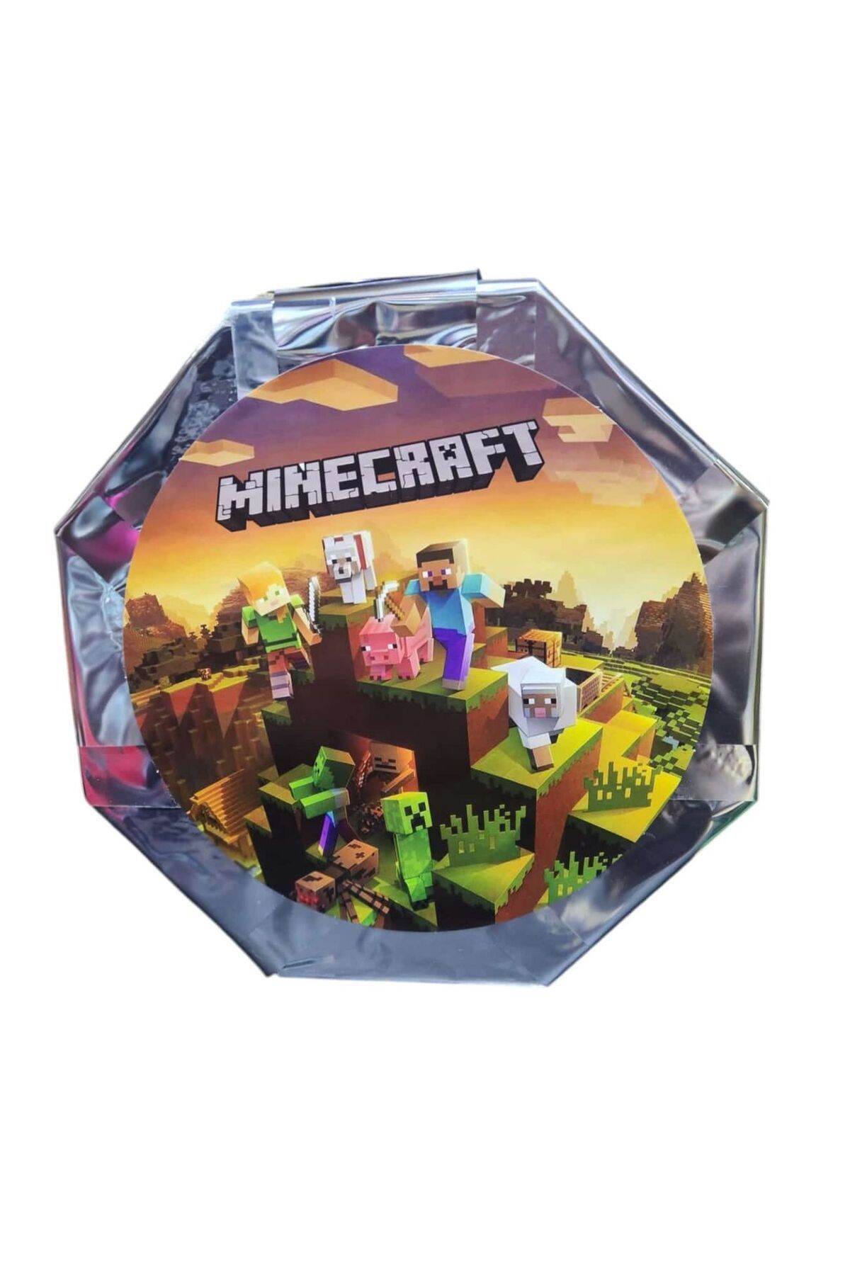 PartAntalya Minecraft Pinyata Ve Sopası Minecraft Desenli 45*45