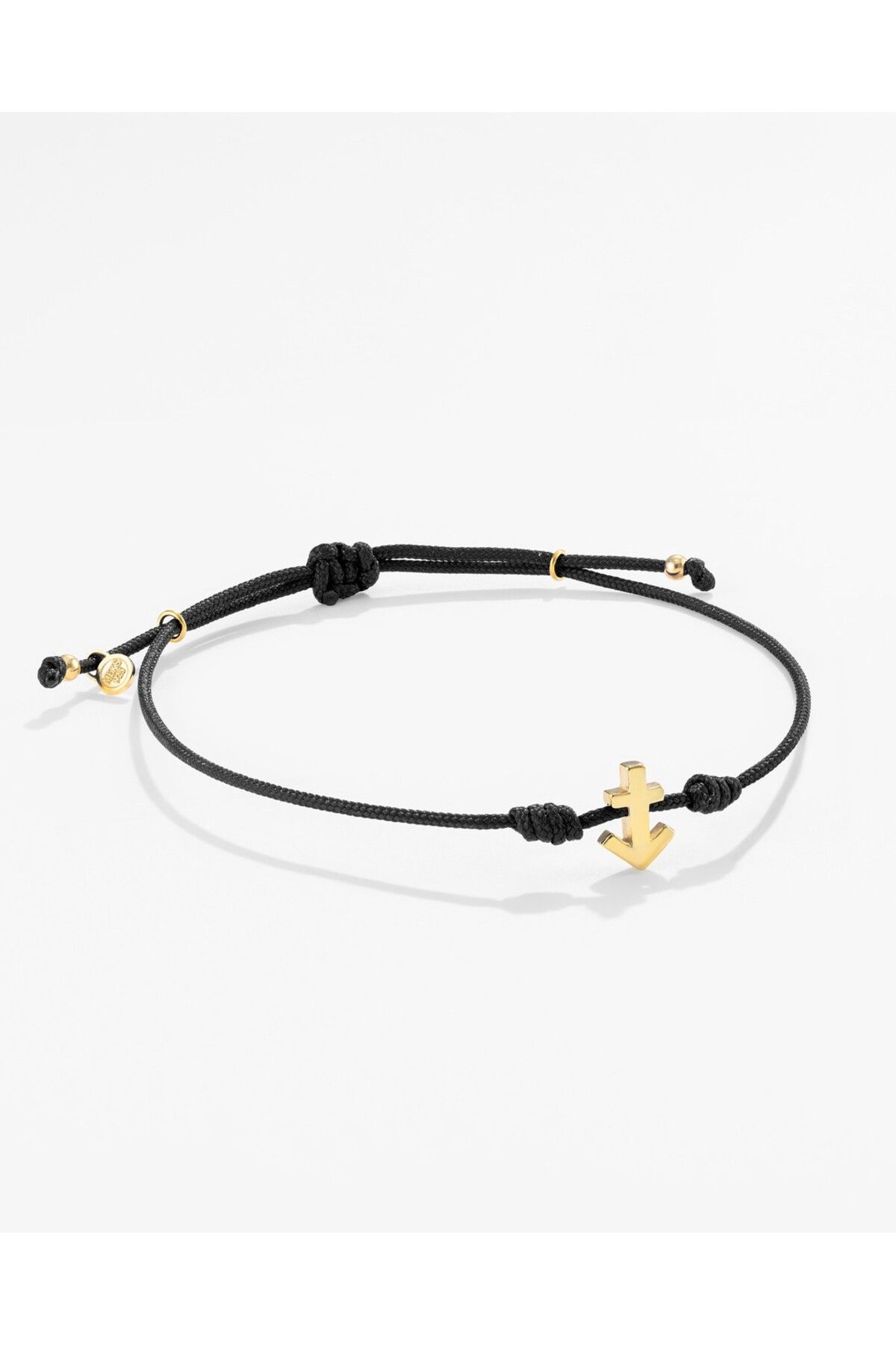 MEKS JEWELS Gümüş Yay Burcu Siyah Bileklik