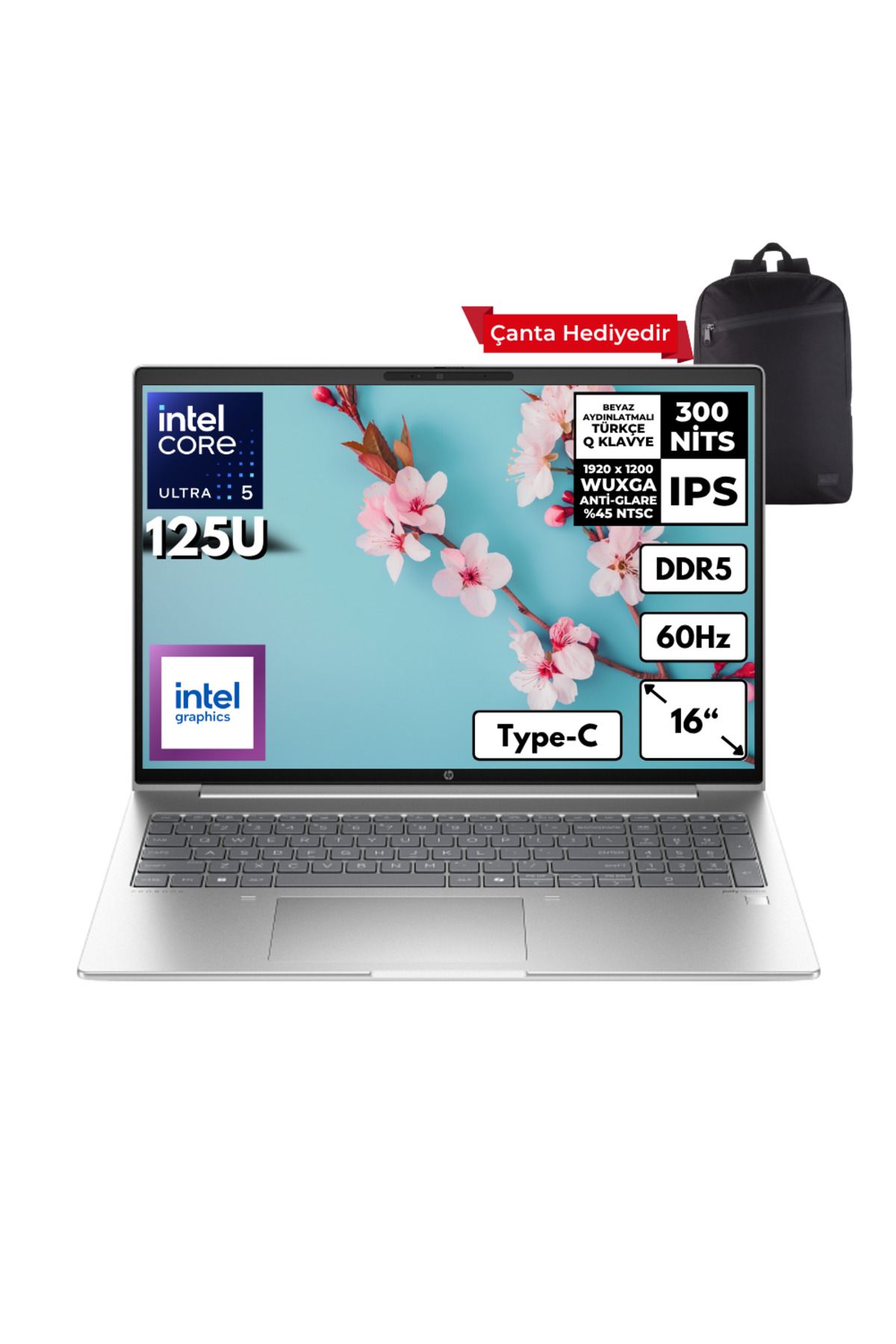 HP ProBook 460 G11 Ultra 5-125U 64GB 4 TBSSD Intel Graphics 16" WUXGA Windows 11 Pro A23BKEAHMF33
