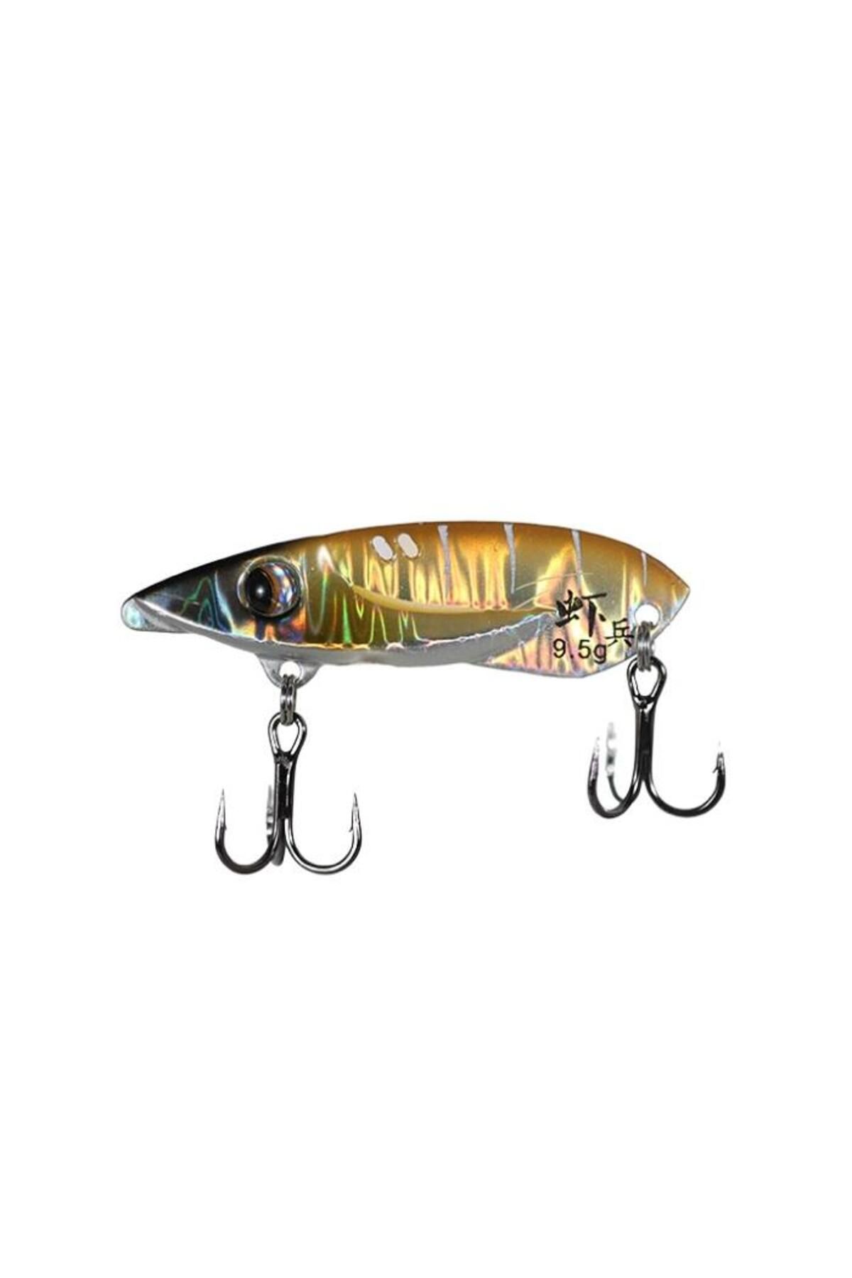 Ryuji Fire Vib 9.5gr 4.5cm Vibrasyon Jig Yem Brown