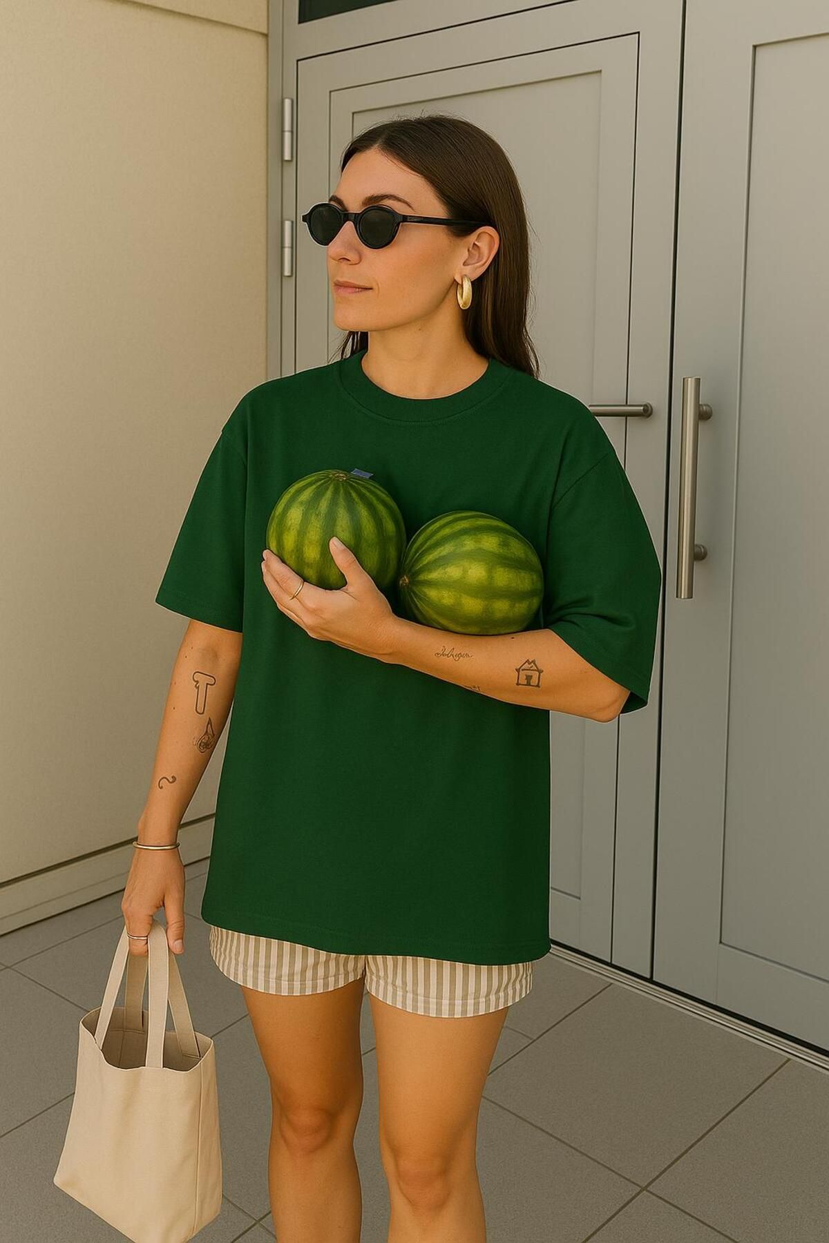 BENROMA Oversize Unisex Tişört