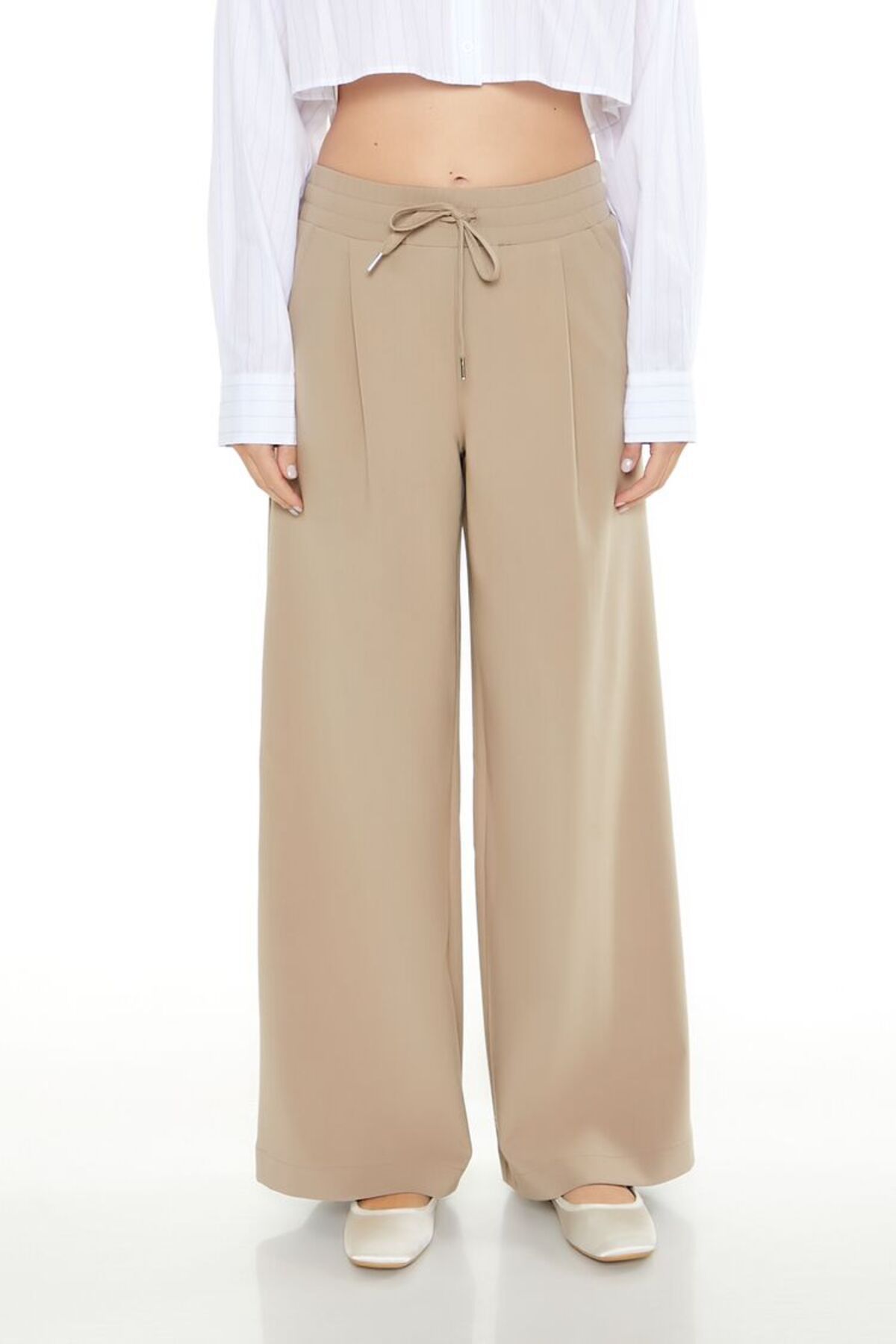 Forever 21 Wide-Leg Pantolon