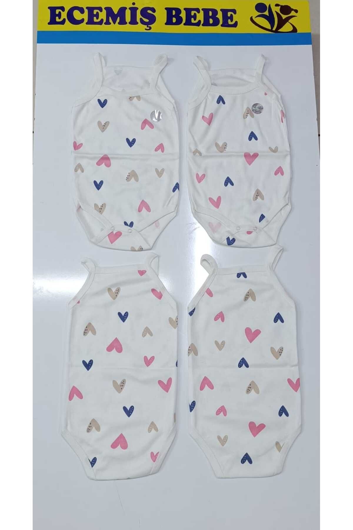 ecemiş 4 Adet Bebek Penye Çıtçıtlı Body 250 Tl'DİR.