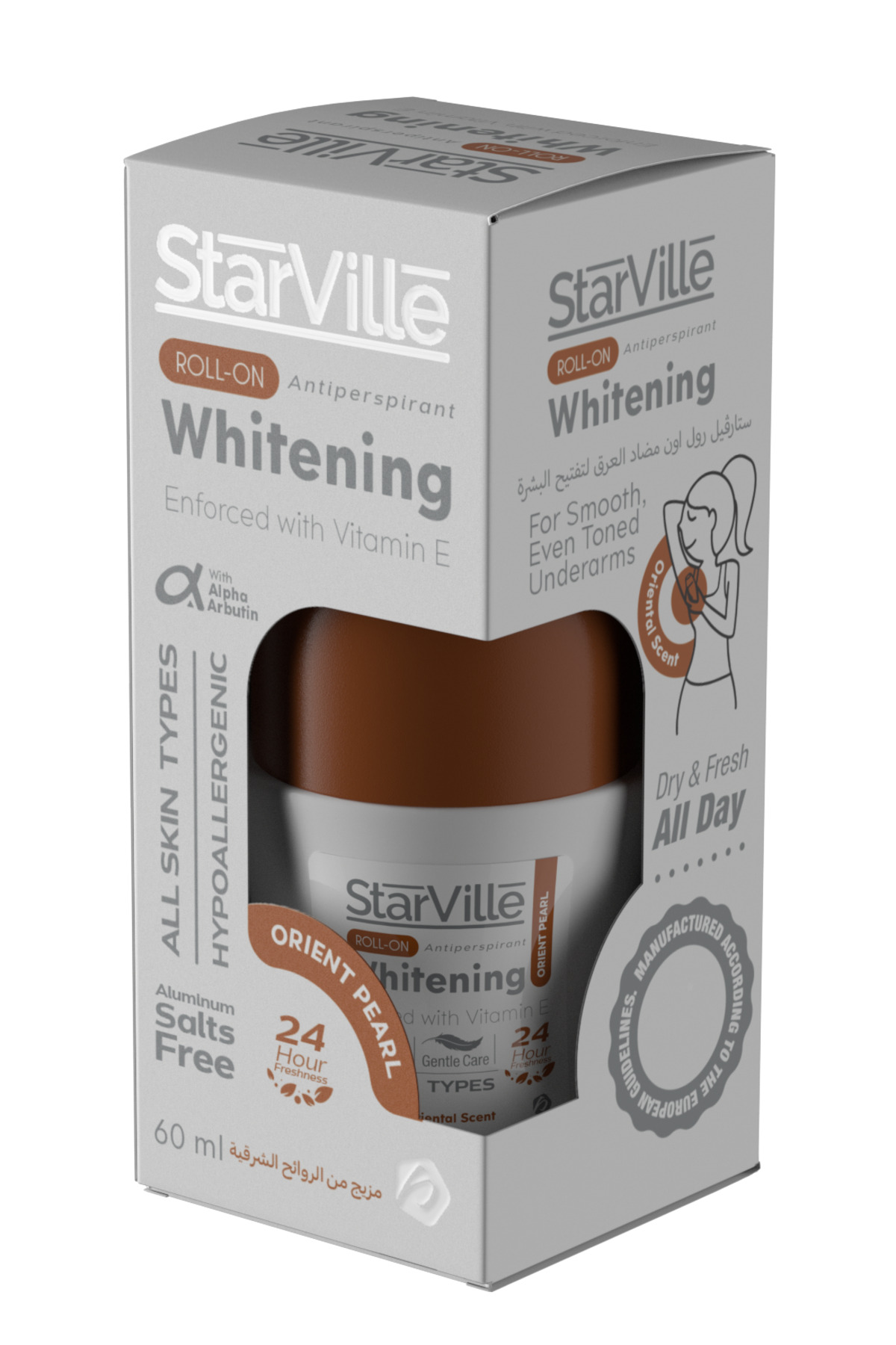 starville رول تبييض برائحة لؤلؤة الشرق 60 مل