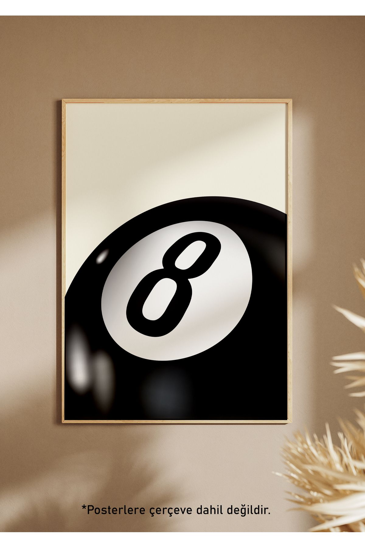 One Little Happiness 8 BALL Poster Estetik Duvar Posteri , Çerçevesiz Poster
