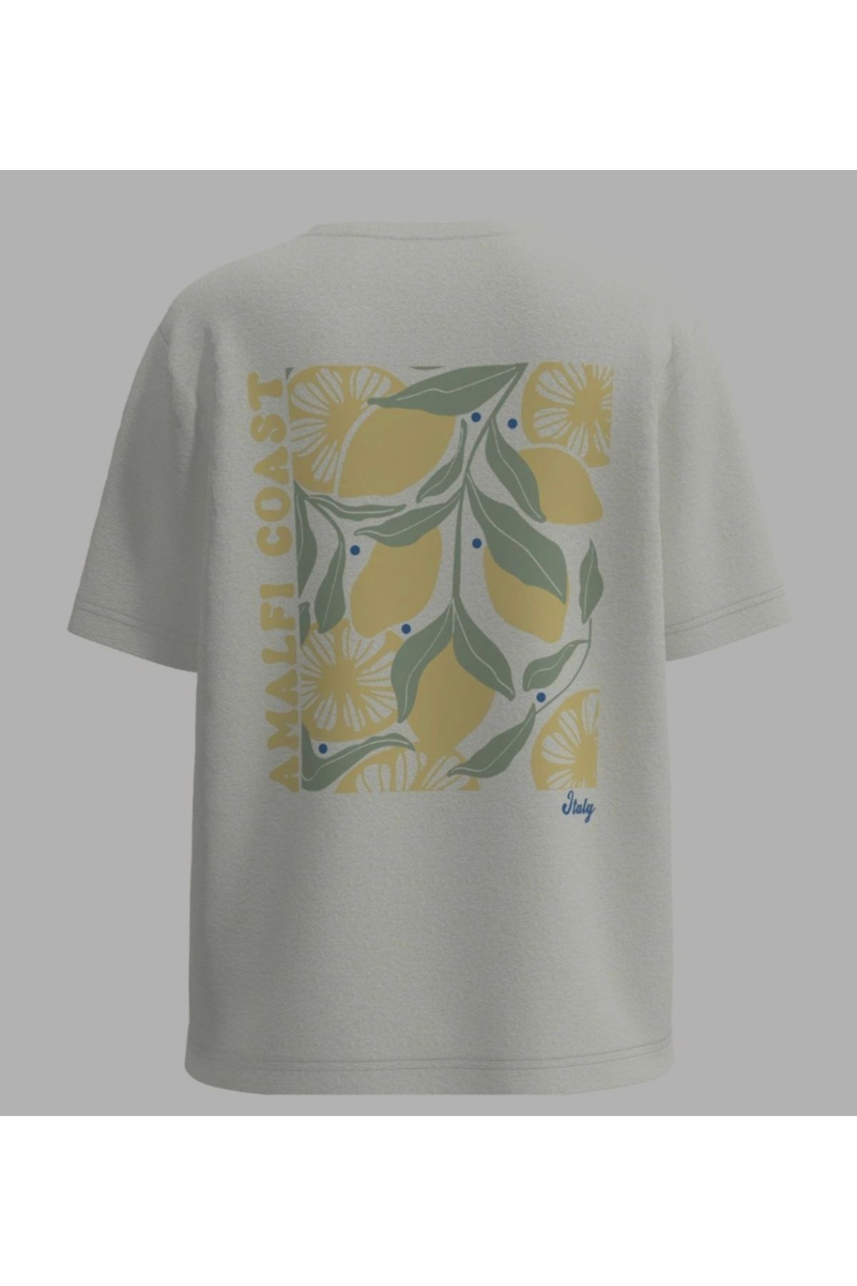 Firu Butik Limon Desenli Baskılı Tshirt