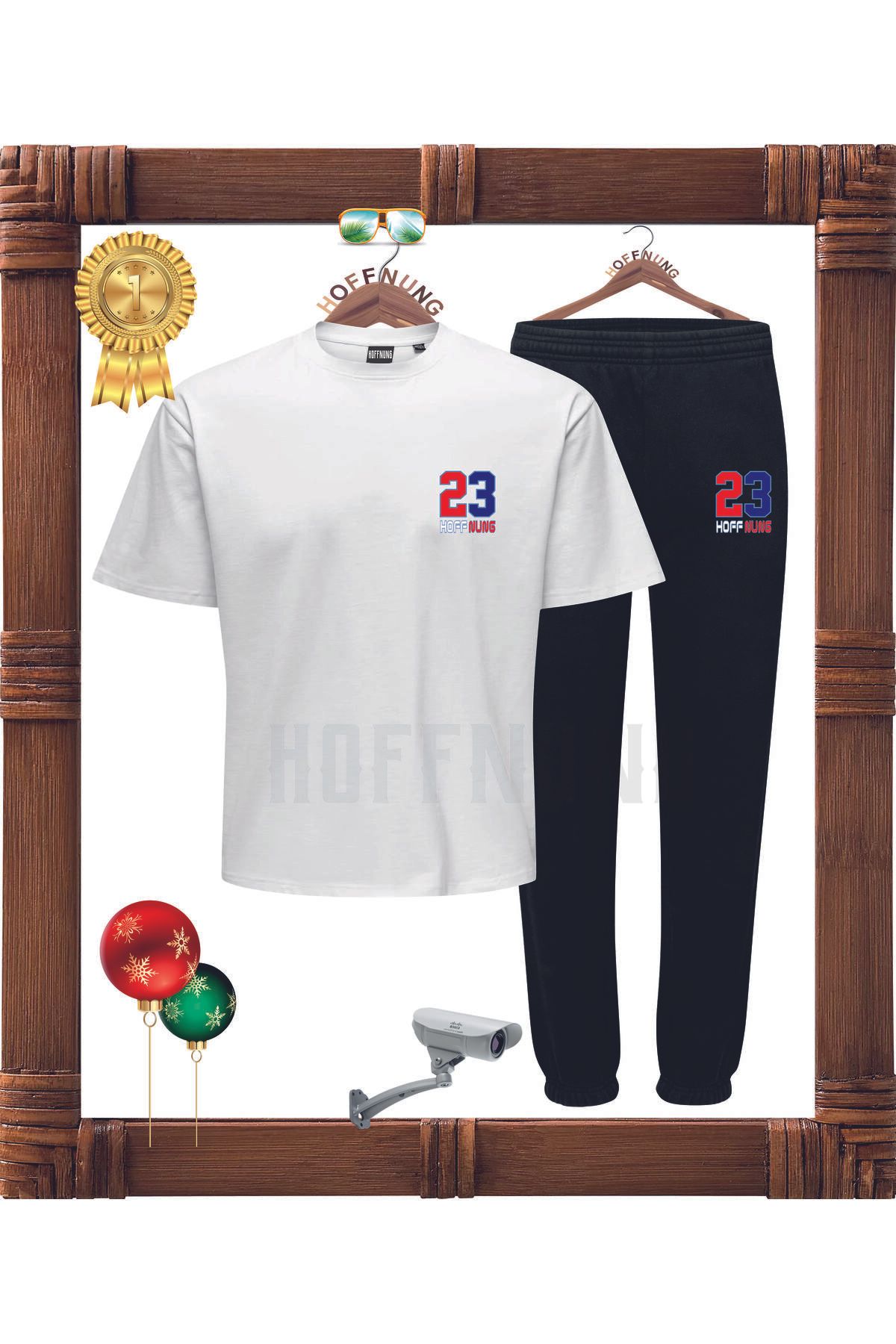 only moon FULL SHORTS 23 HOFFNUNG alt üst ikili takım
