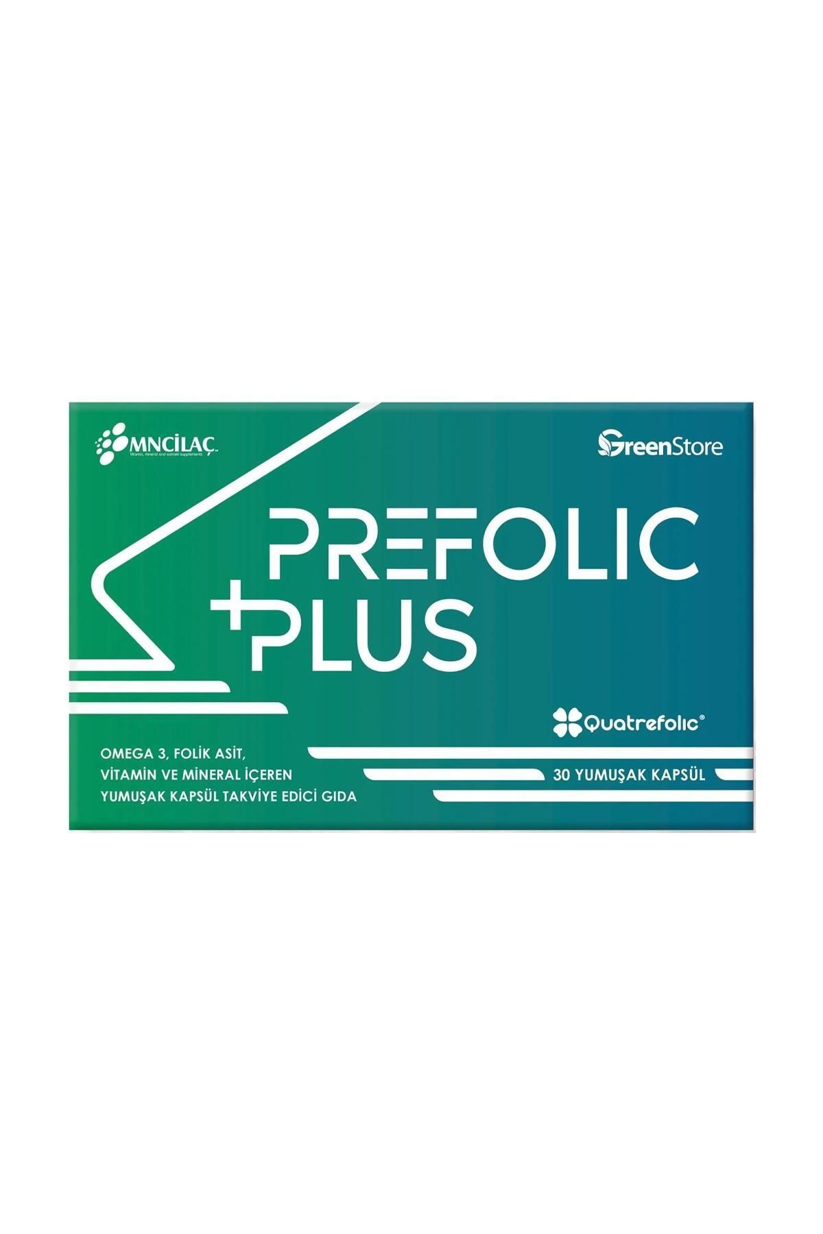 Green Store Prefolic Plus 30 Yumuşak Kapsül