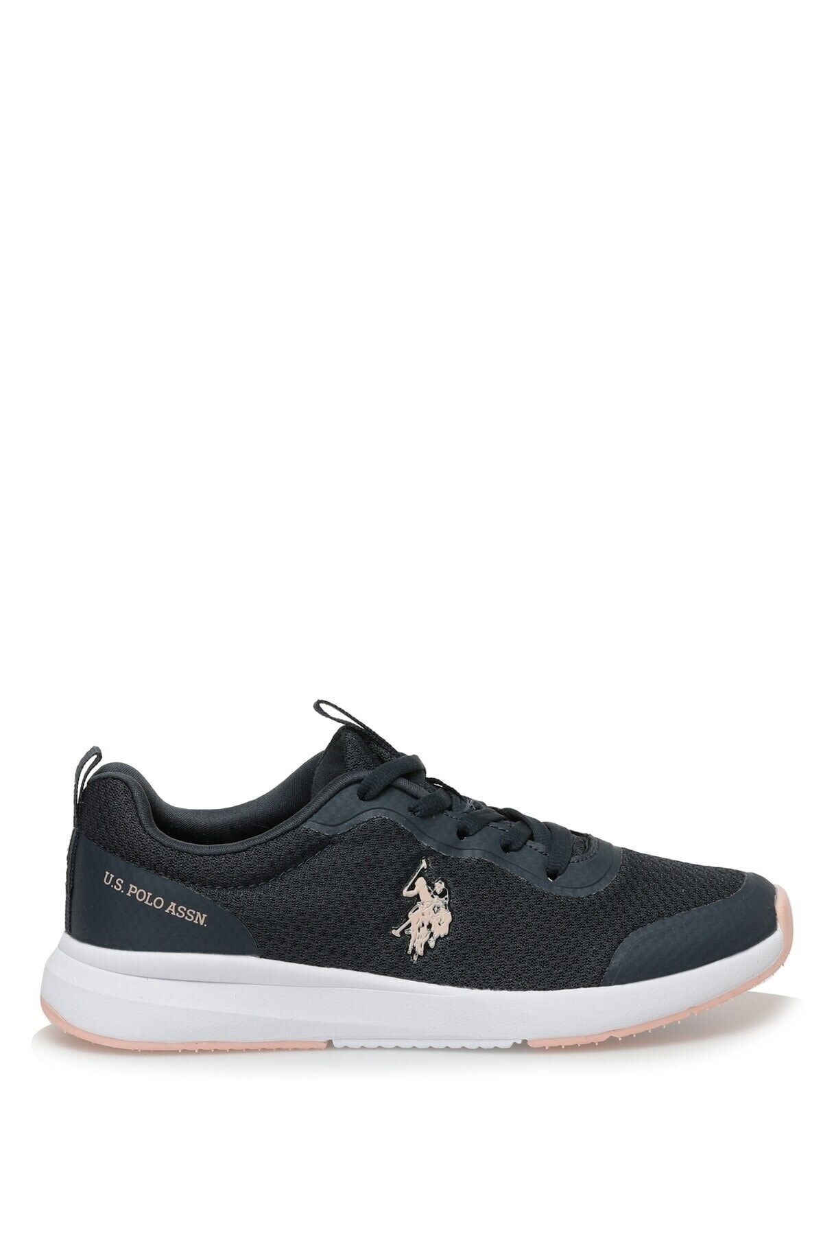 U.S. Polo Assn. Comfort Taban Bağcıklı Kadın Koşu Ayakkabısı Lacivert Koşu Ayakkabısı