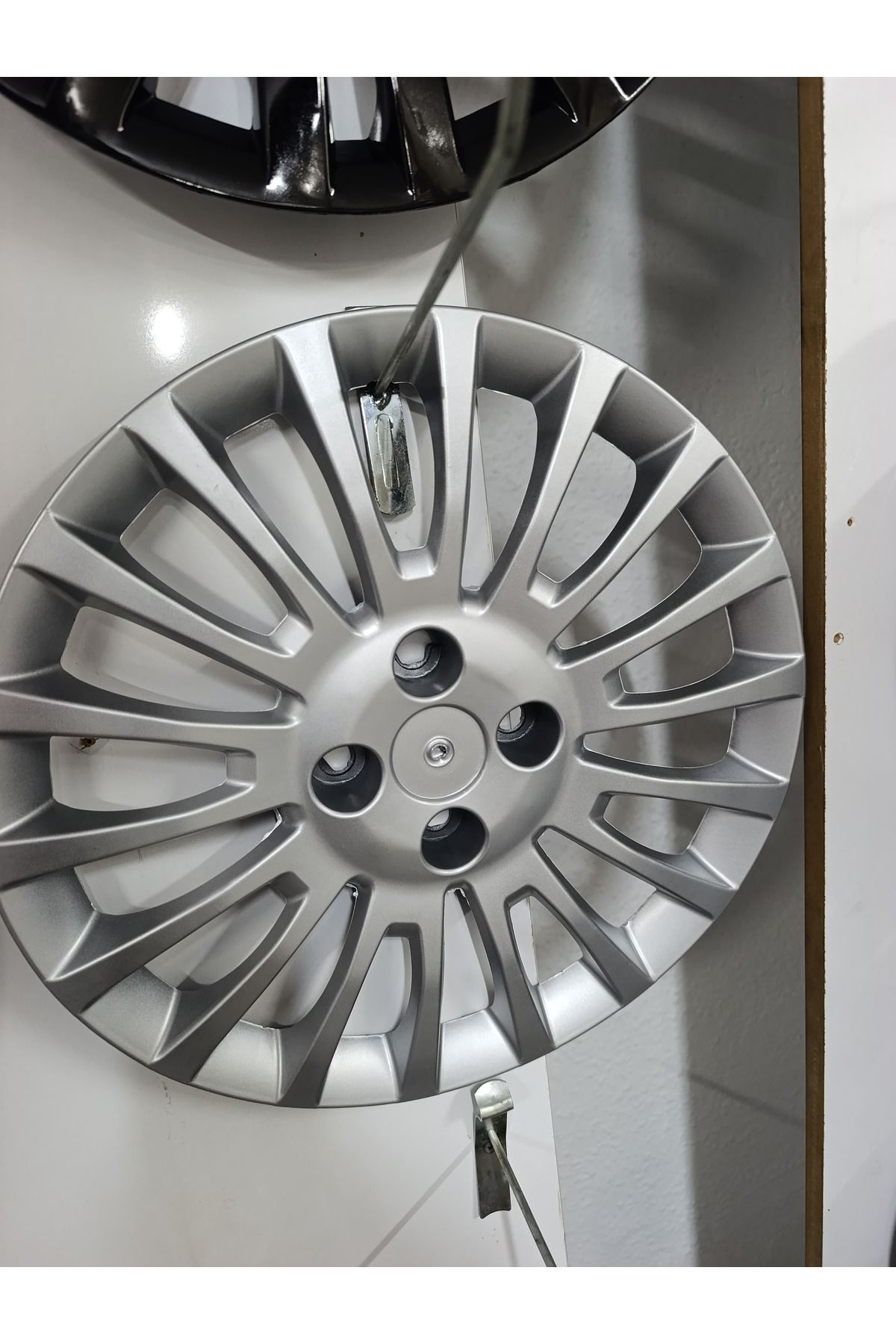 Alpax Gri renk 4 bijon 15 inç jat kapağı kırılmaz solmaz
