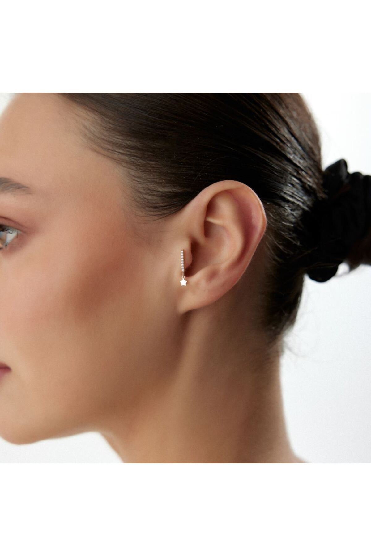 FIRAT KUYUMCULUK Yıldız Taşlı Piercing