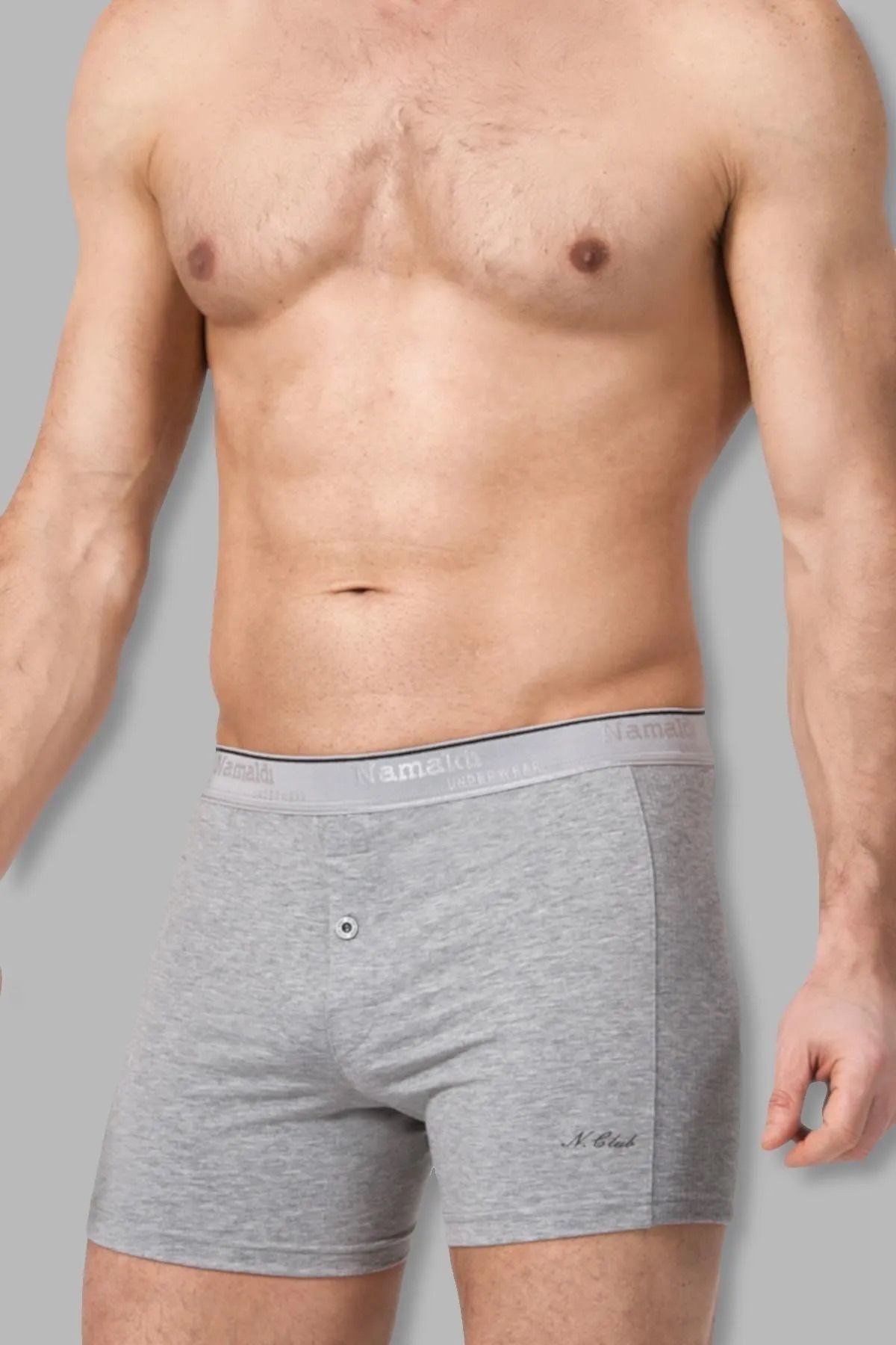 Namaldı NAMALDI ERKEK ELESTAN LİKRALI DÜĞMELİ BOXER 3 ADET