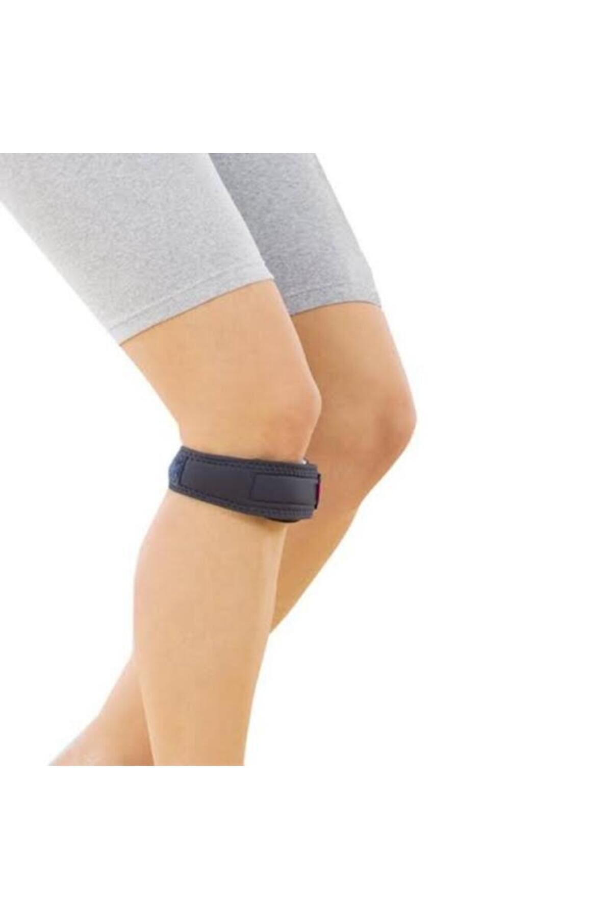 teknotrust Standart Patella Tendon Bandı (Standart) Patella Tespit Bandaj (Beyaz Renk) TR Standart