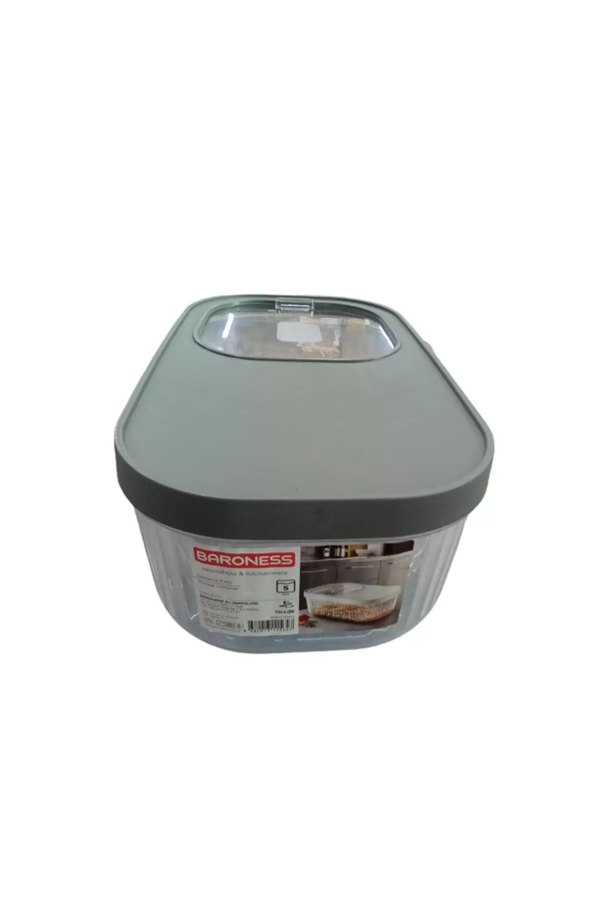 maarketim Multi Box Kapaklı Saklama Kabı 5 Lt
