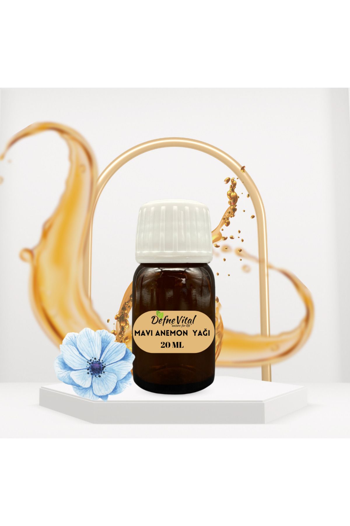 DEFNE VİTAL MAVİ ANEMON YAĞI 20 ML