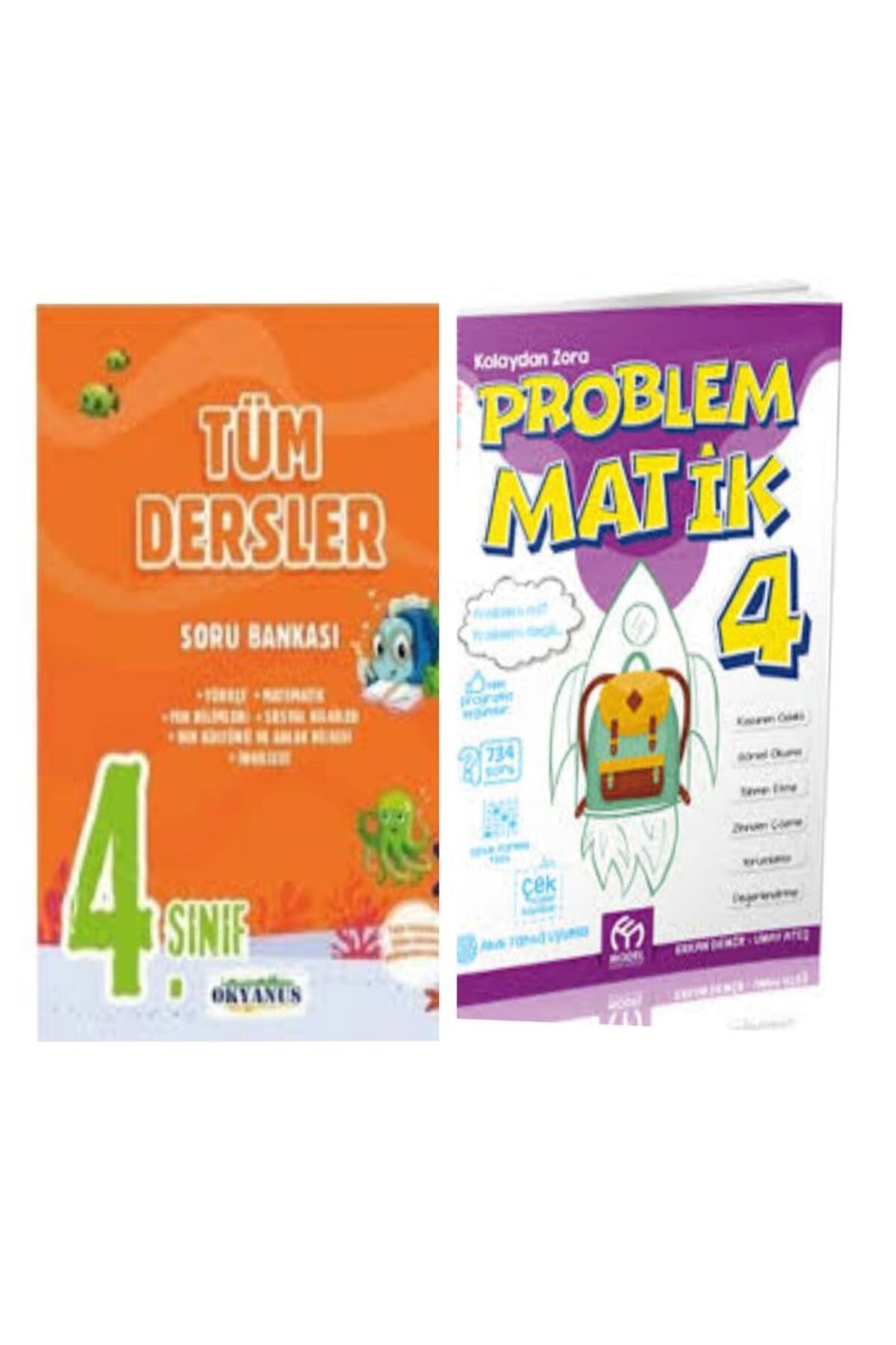 Okyanus Yayınları 4. Sınıf Classmate Tüm Dersler Soru Bankası Ve Kolaydan Zora Sorularla Problemmatik