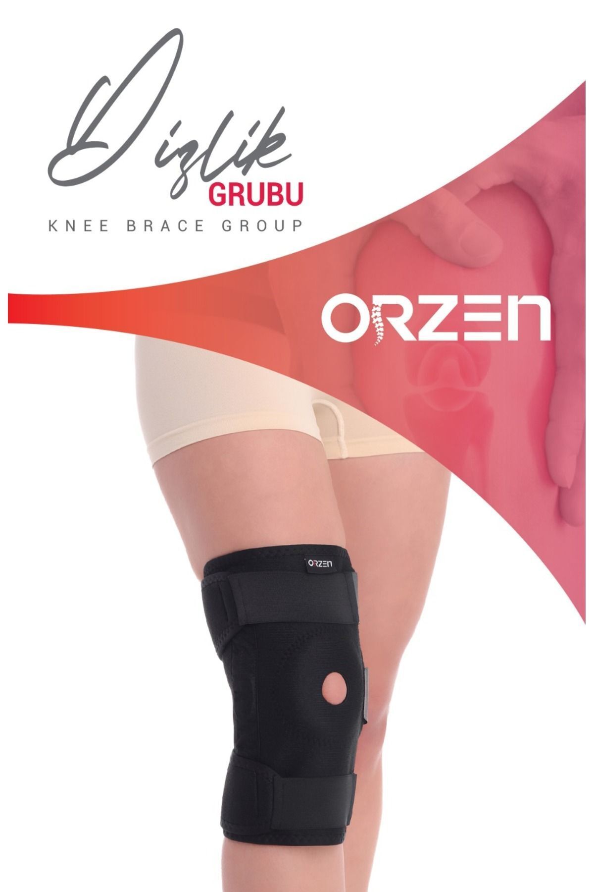 teknotrust TR Patella Destekli Dizlik - Menisküs Ağrıları Için maezen Standart orzen Standart