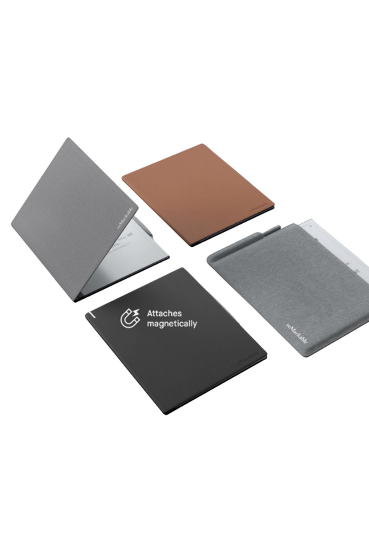 remarkable-reMarkable Folio Envelope Case for reMarkable 2 (Gray) 3