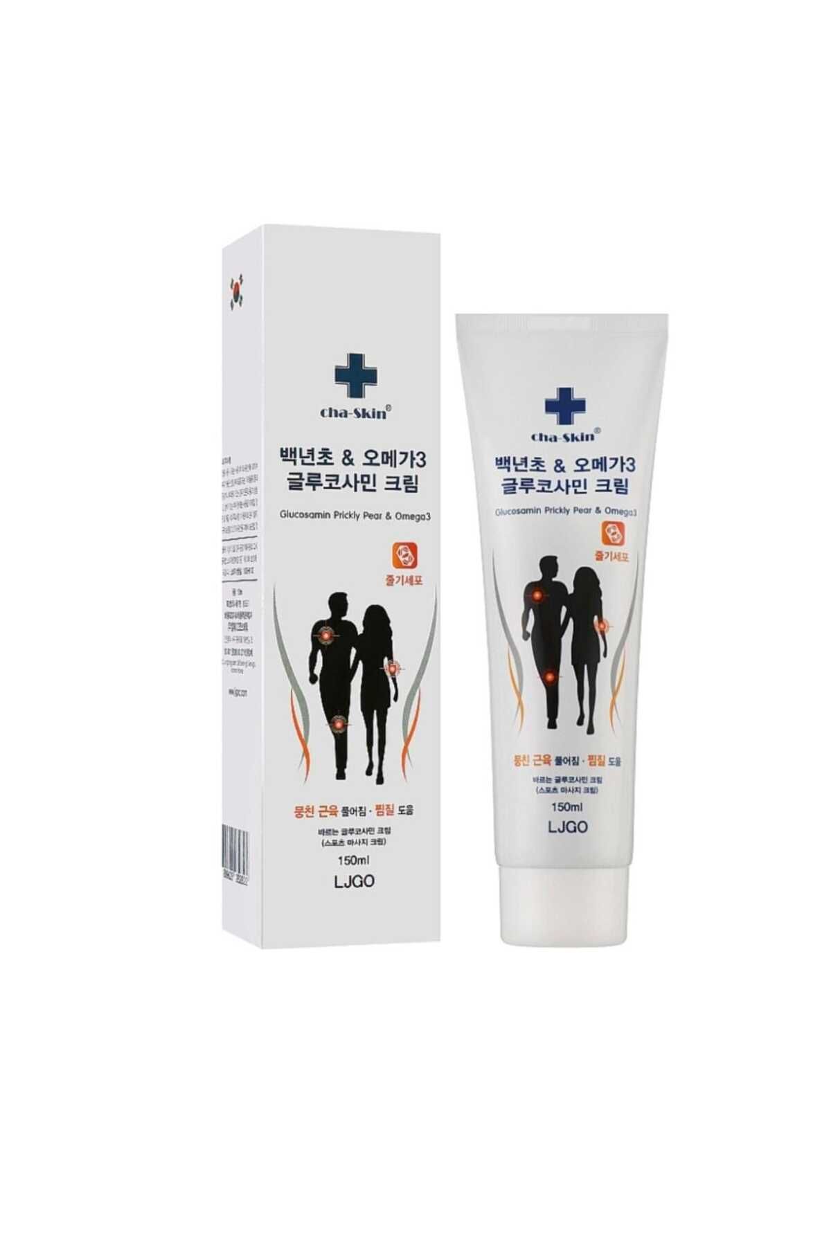 CHA-SKİN Glukozamin, Omega-3 ve Isırgan Otu Ekstraktı İçeren Cilt Bakım Kremi, 150ml