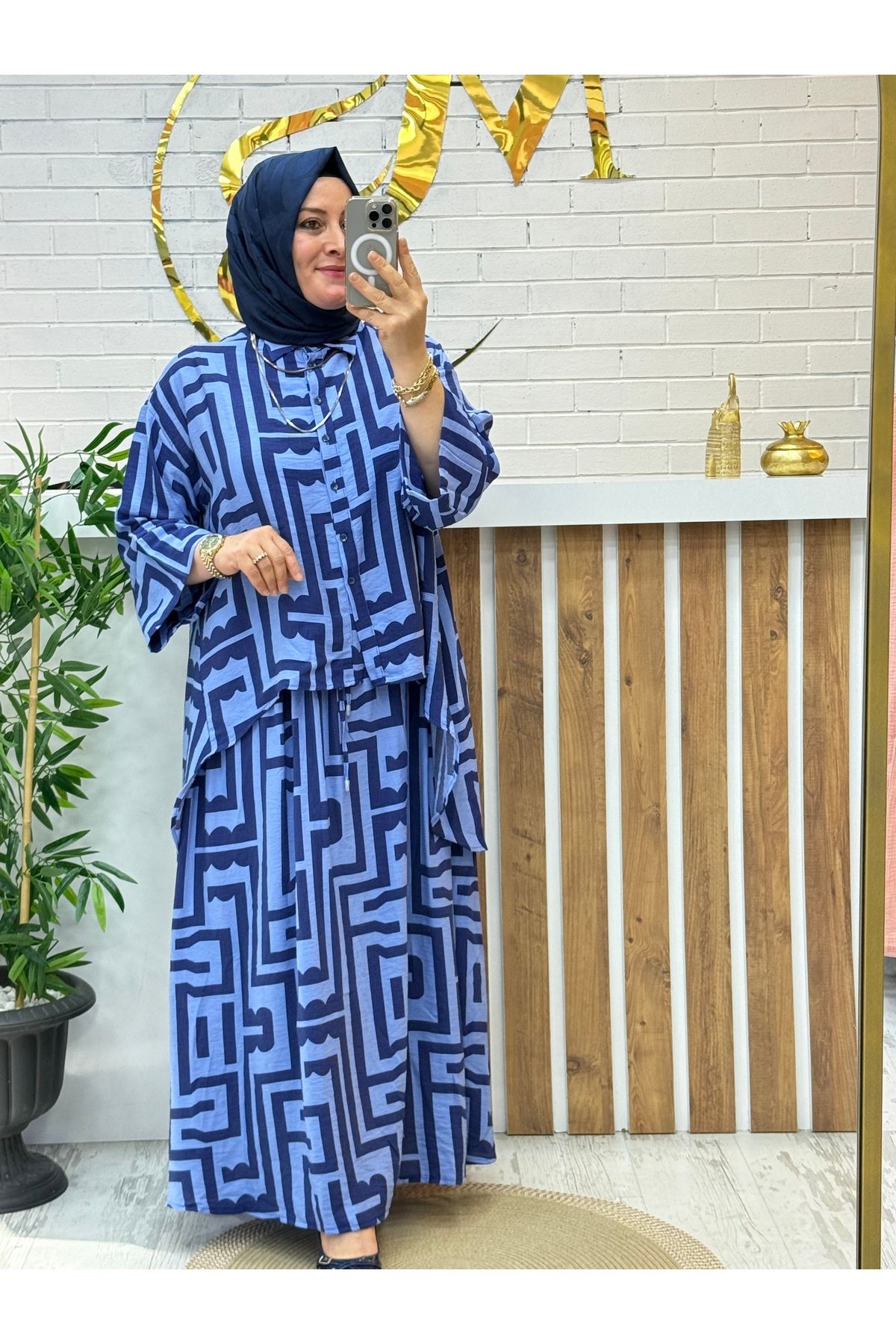 Meryemce Butik DIVA ETEKLİ KETEN TAKIM
