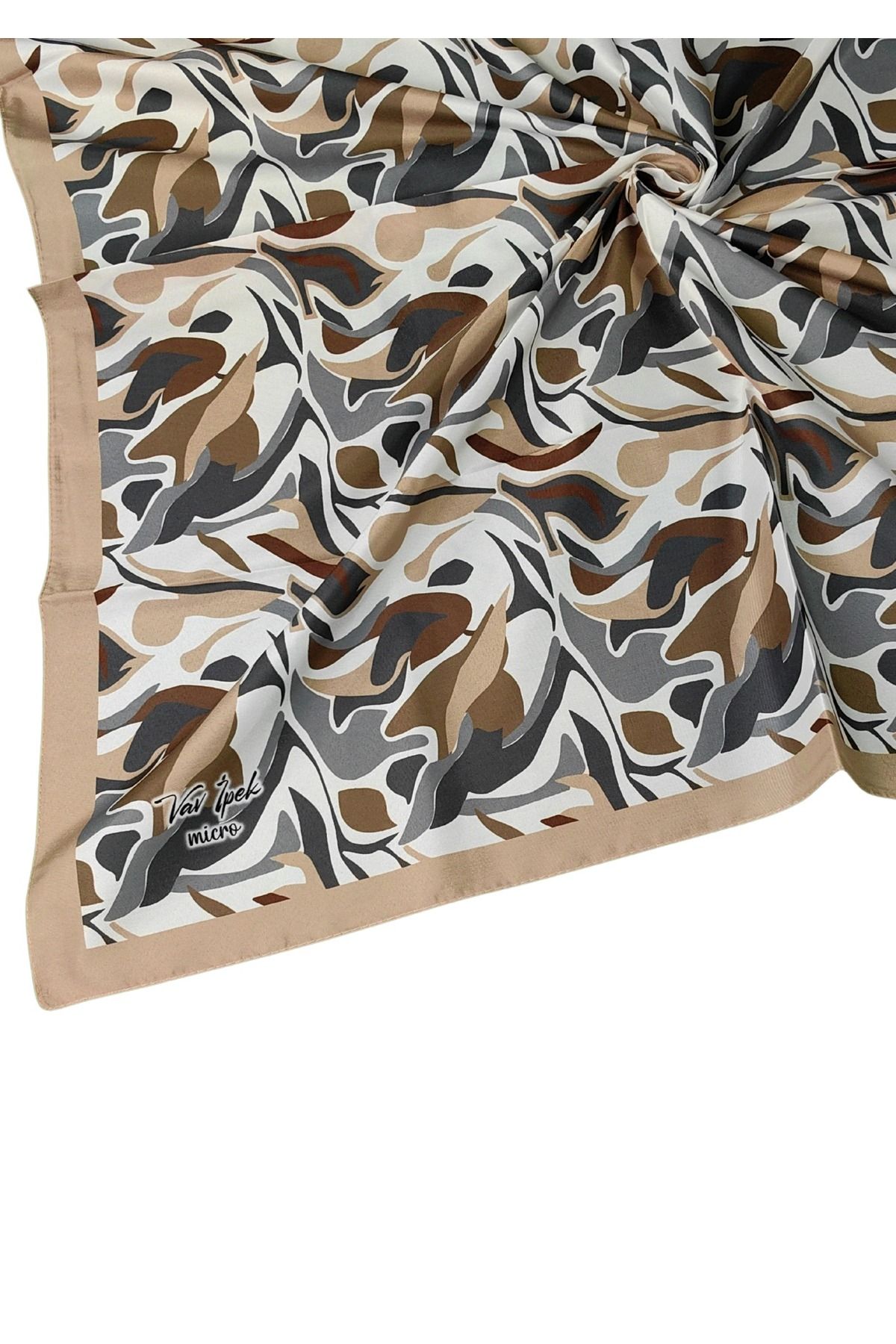 mim eşarp Vav İpek Kadın Micro Twill Sport Desenli Eşarp
