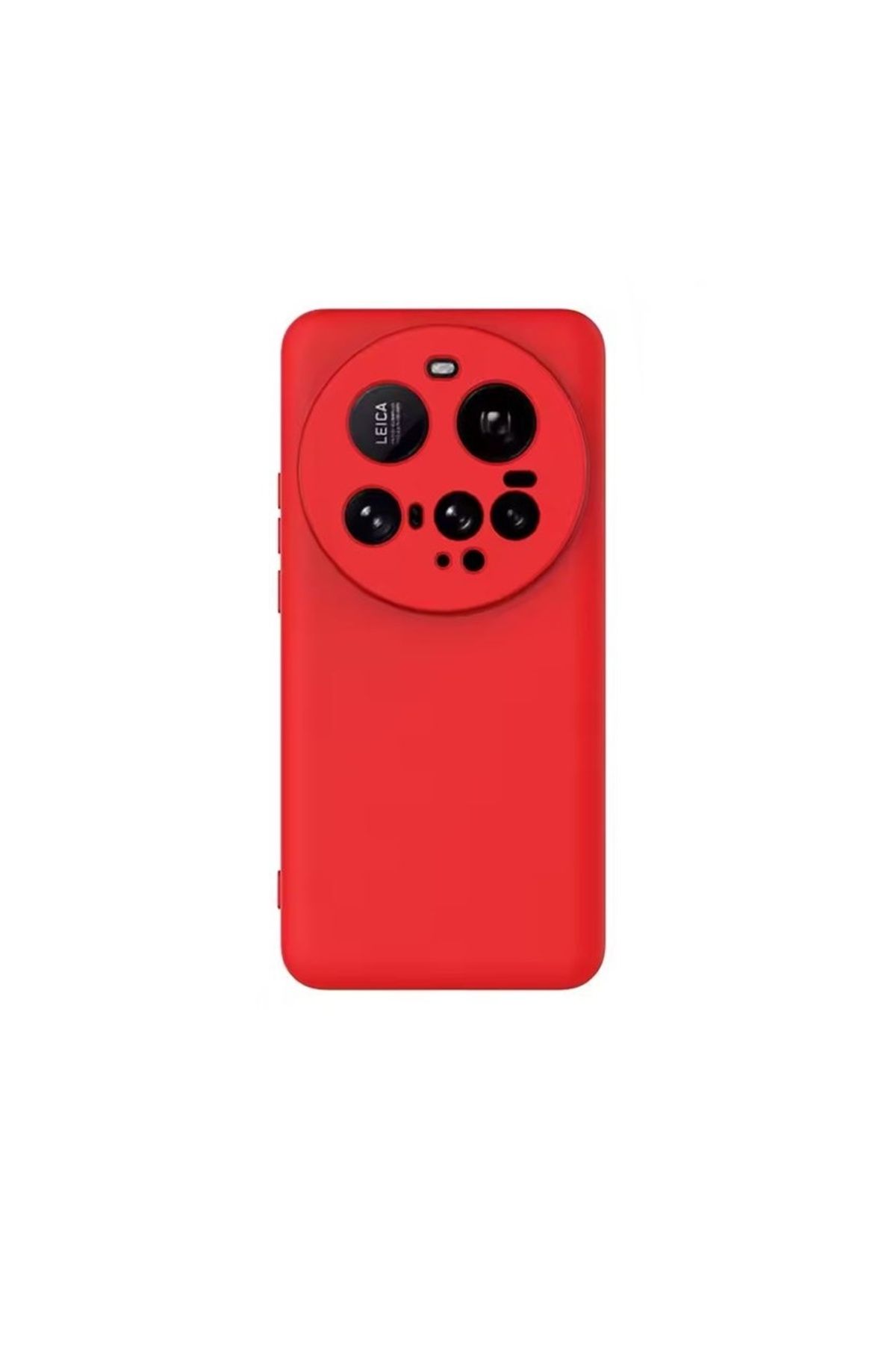 KılıfShop Xiaomi 15 Ultra Kılıf Lansman İçi Kadife Silikon Kırmızı