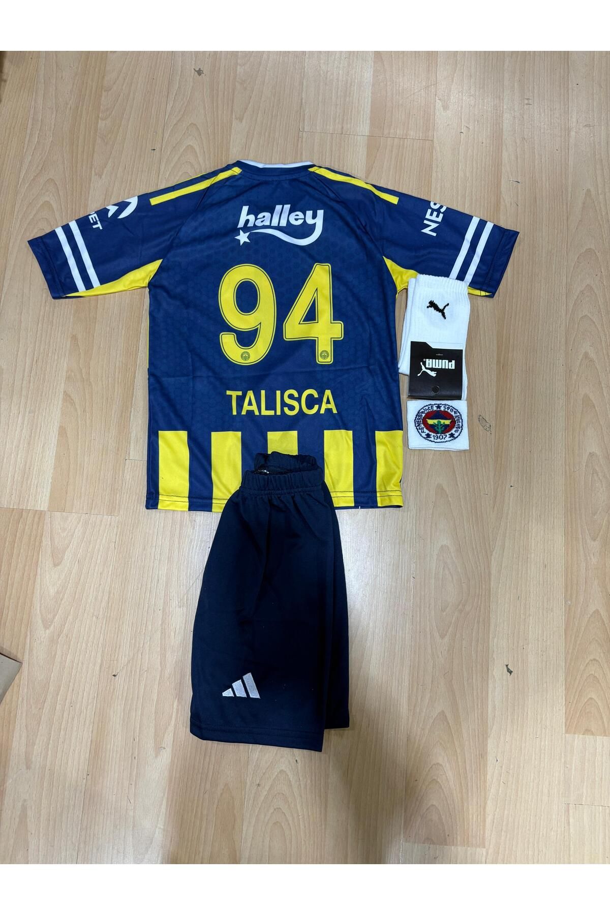 Nevruz Fe.ner.bah'çe 2025/2026 Yeni Sezon T.a.l.i.s.c.a 4'lü Set // Çocuk Yeni Forma Şort Çorap Bileklik