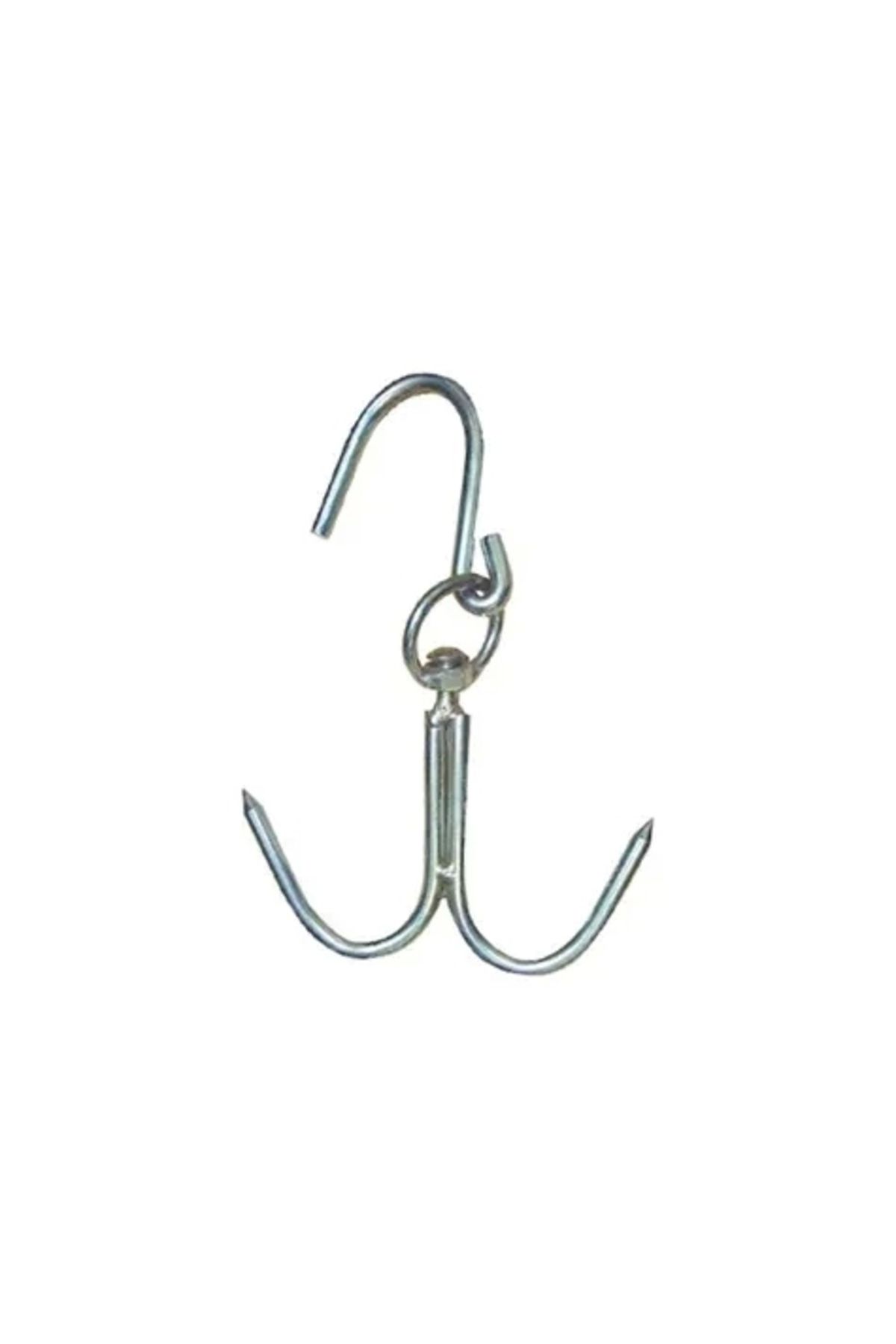 Yuba Avm 10 Mm Kasap Et Kancası - 2&39li Dönerli Set - Paslanmaz Çelik - Et İşleme - Hijyenik - Düzenli - Day