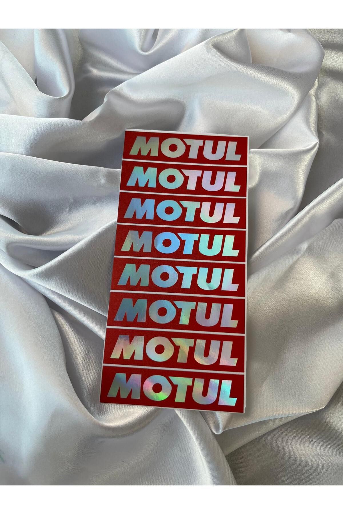 CEBECİOTO MOTUL 8 ADET HOLOGRAM STİCKER