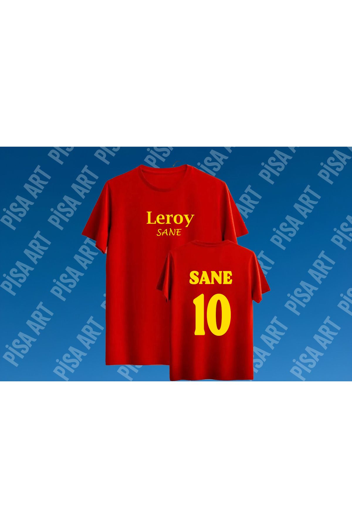 Pisa Art L.ROYSANE 10 ÖZEL TASARIM TARAFTAR T-SHIRT