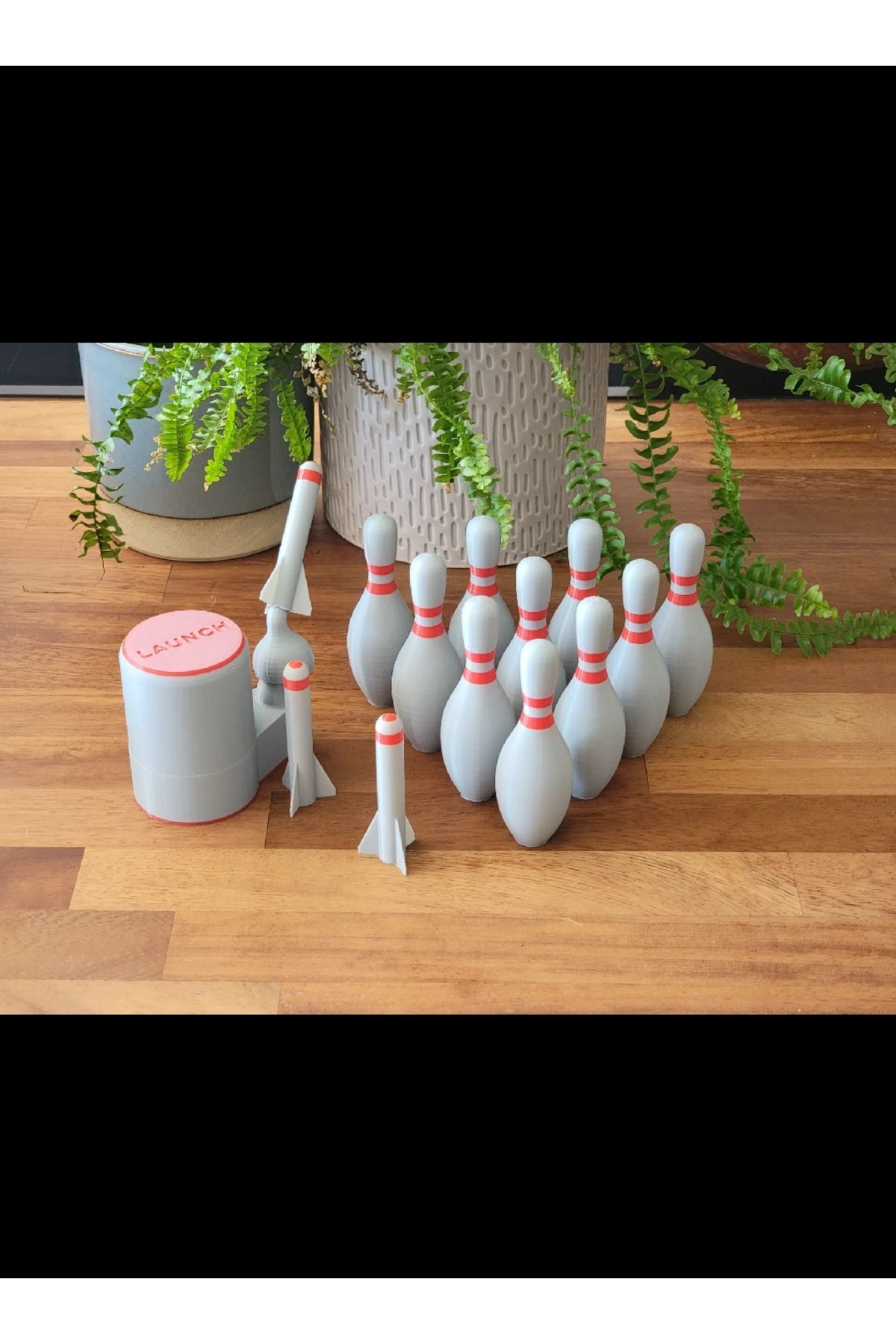 printastic Füze Fırlatan Bowling Oyunu