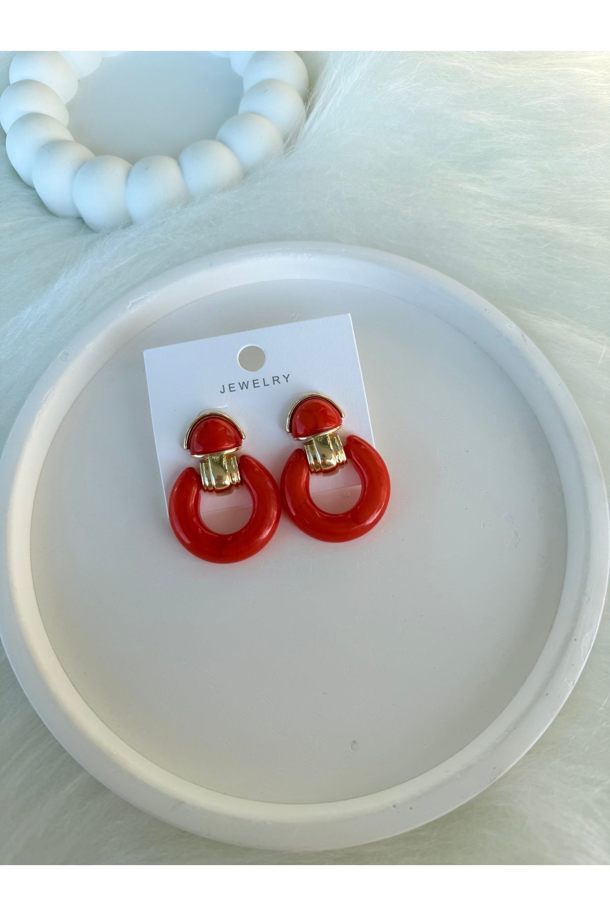 stainless steell Kadın çelik küpe