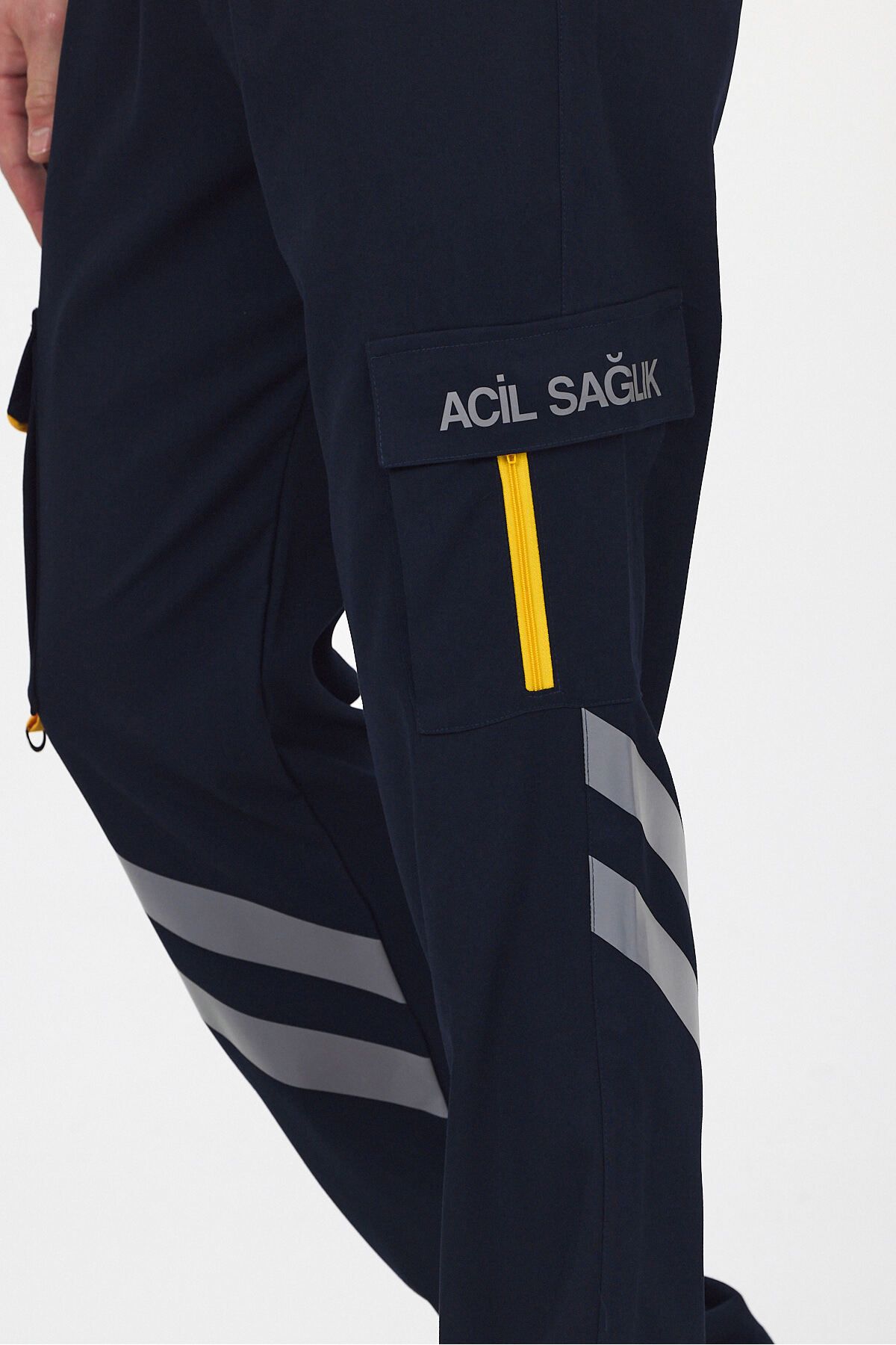 KARGA ÜNİFORMA Likralı 112 Acil Tıp Teknisyeni Pantolon Unisex ( Kadın -Erkek ) ATT Pantolonu-Likralı Att Pantolonu