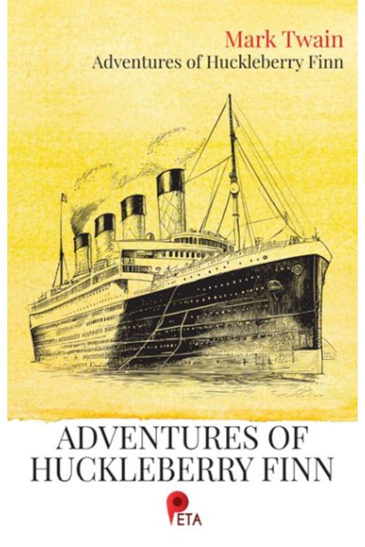 peta kitap Adventures of Huckleberry Finn
