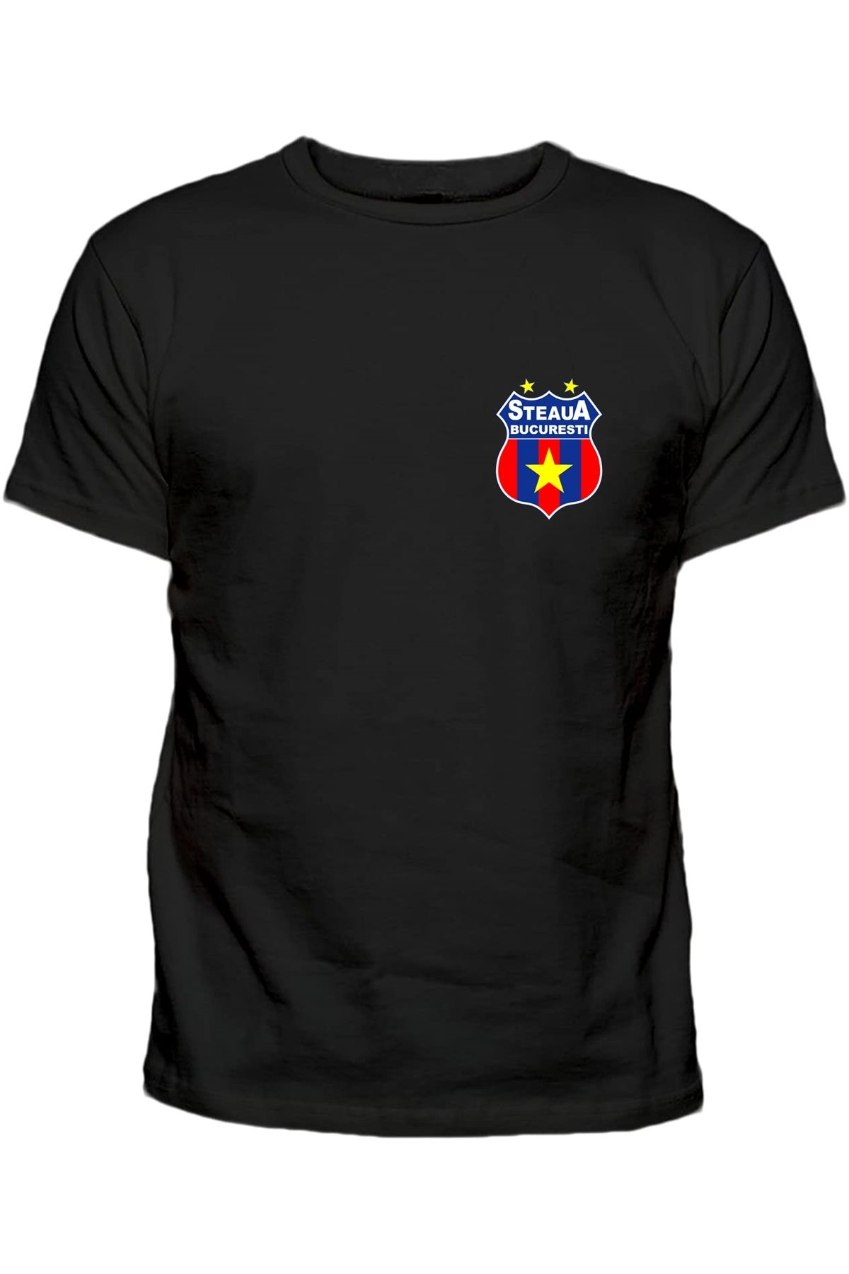 Efendioğlu Design Steaua București (FCSB) KÜÇÜK LOGO baskılı pamuklu tshirt